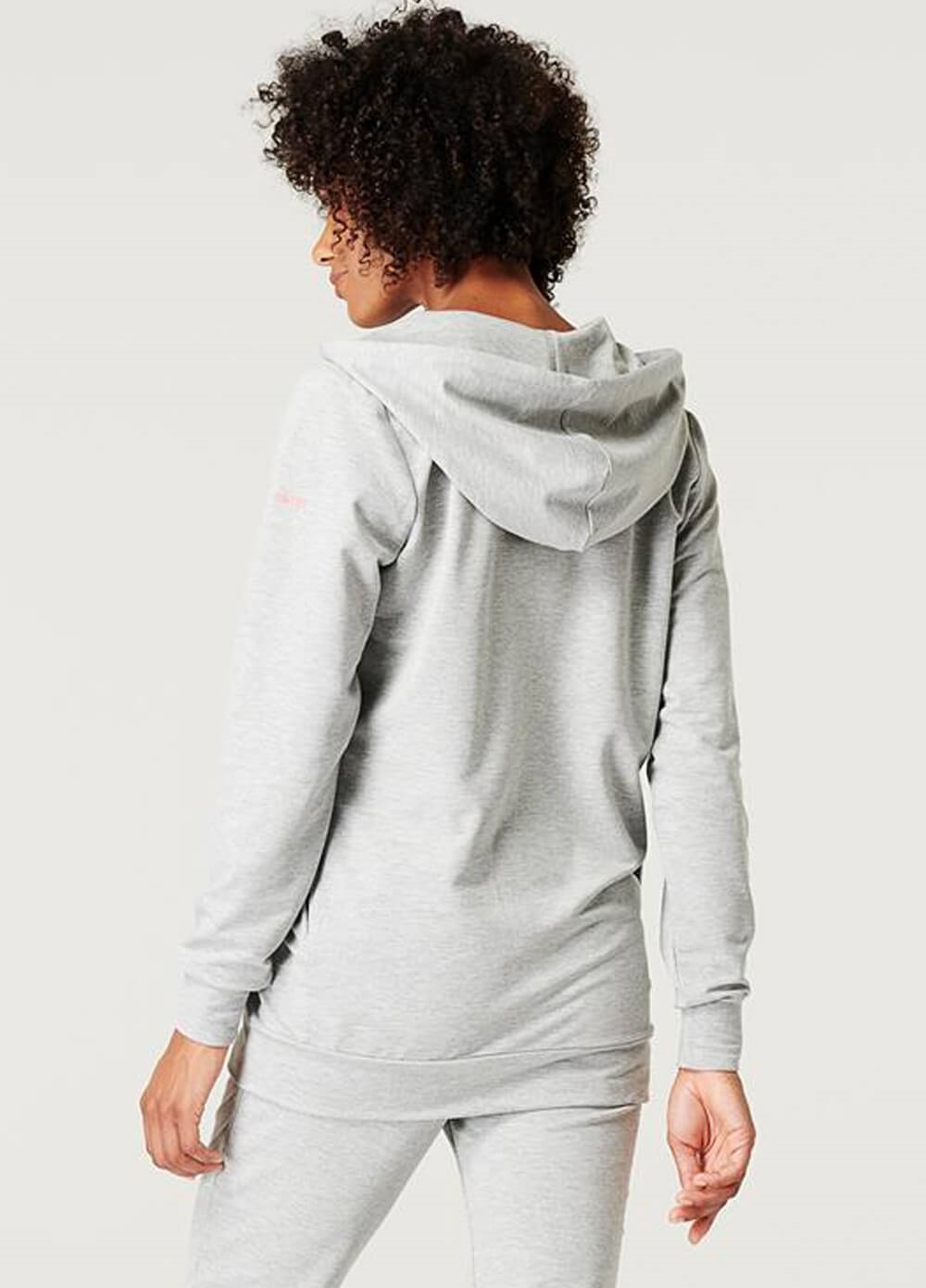 Esprit - 3-Way Zip Hooded Maternity & Nursing Sweater | Queen Bee
