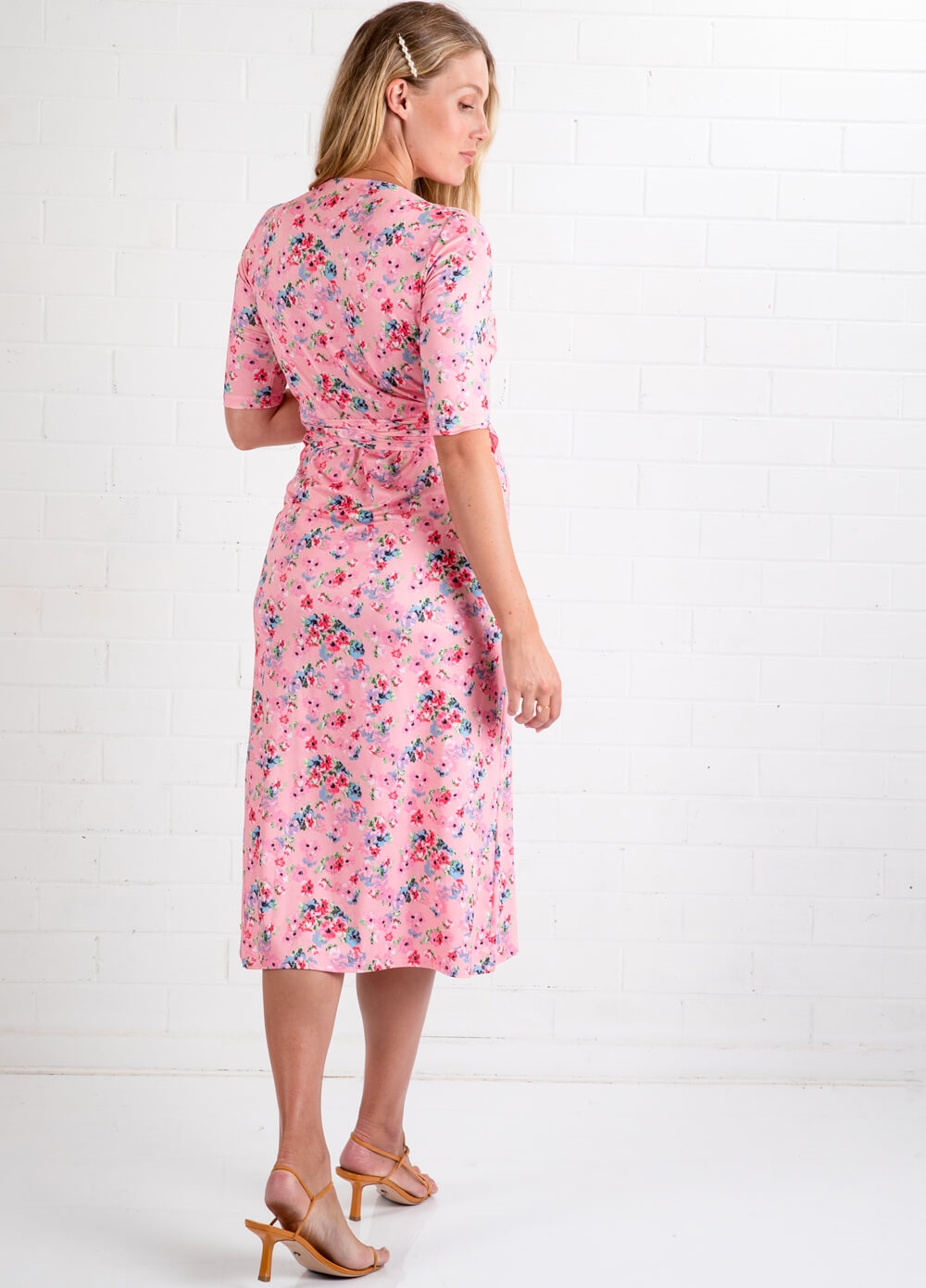 Floressa - Tiffany Pregnancy & Nursing Wrap Dress | Queen Bee