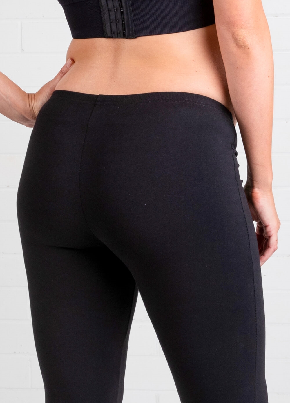 Trimester - Oasis Black Maternity Leggings | Queen Bee