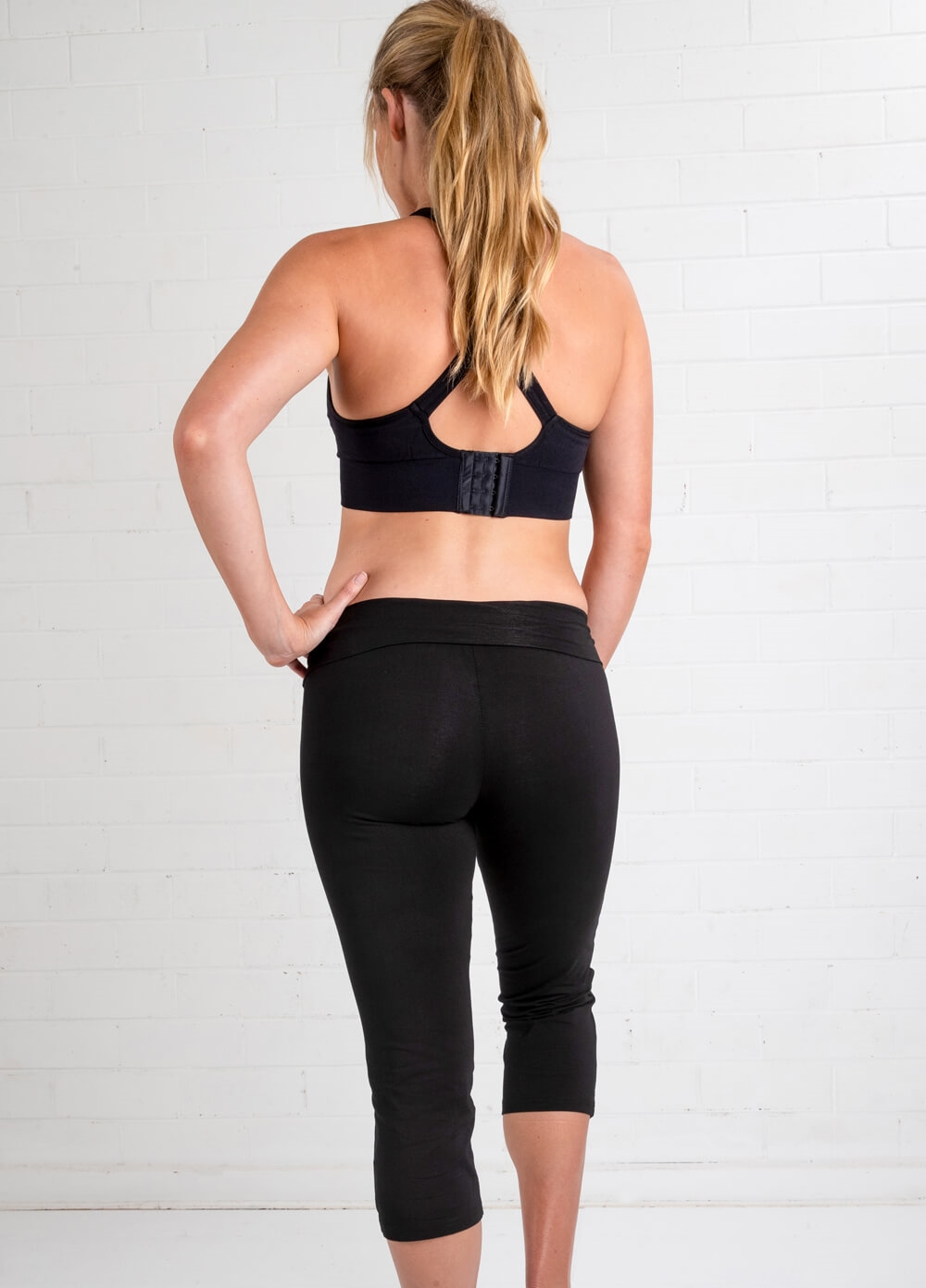 Trimester - Libertine Cropped Maternity Yoga Pants | Queen Bee