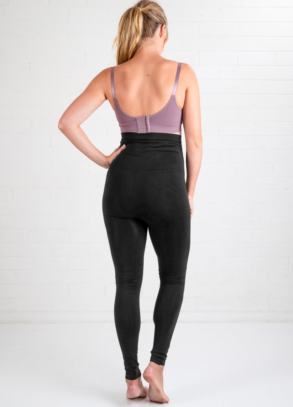 Cara Seamless Maternity Leggings in Black by Noppies