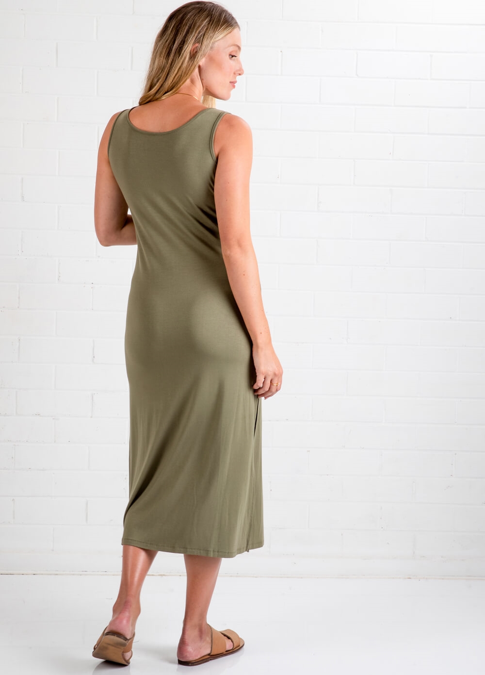 Chance Layered Nursing Maxi Dress by Trimester Clothing