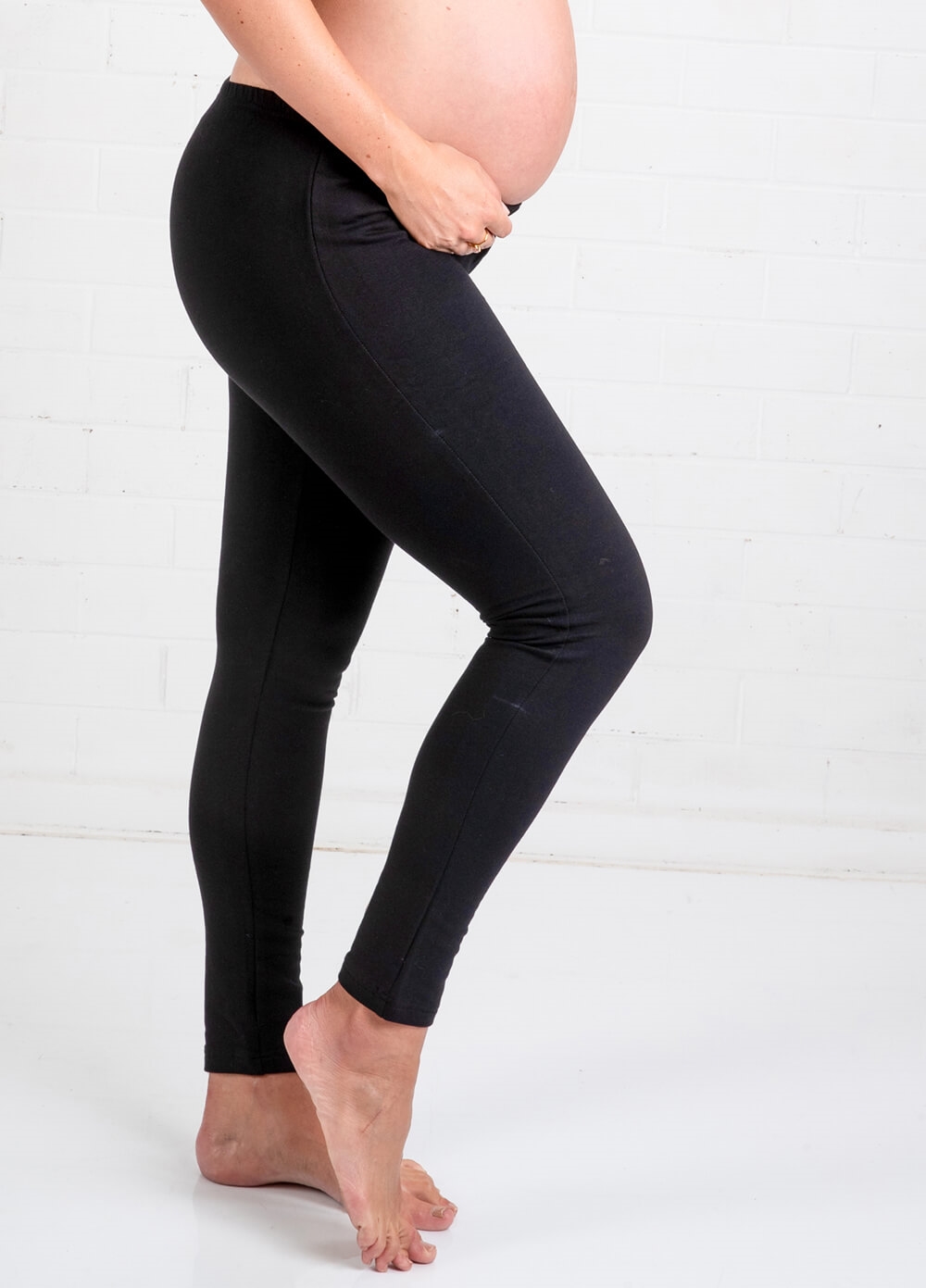  POSHDIVAH Womens Maternity Fleece Lined Leggings