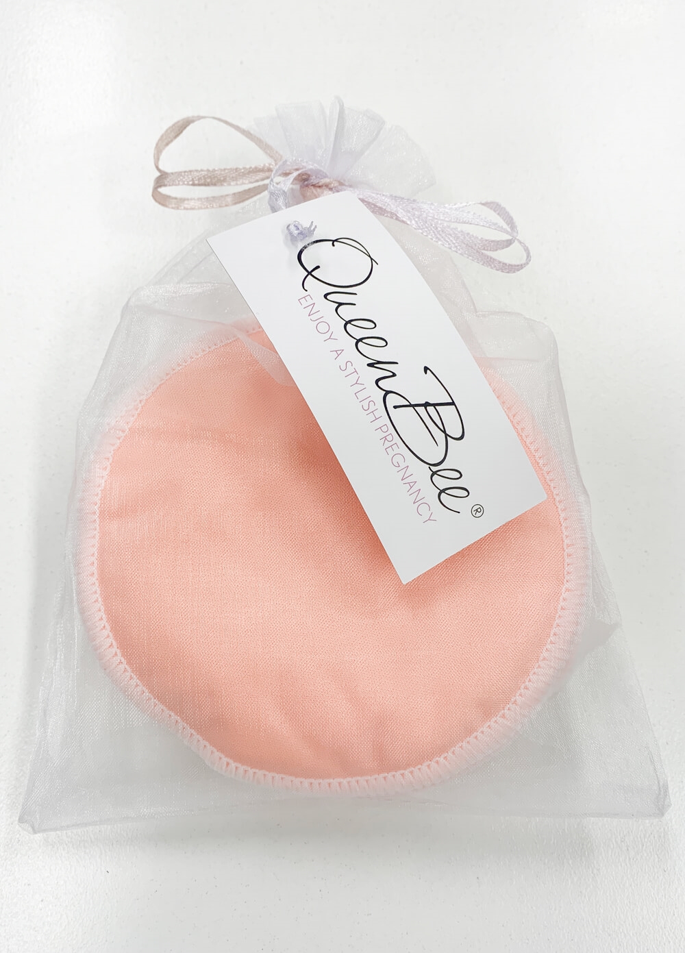 Resuable Bamboo Breast Pads (3 Pairs) in Pink - Queen Bee