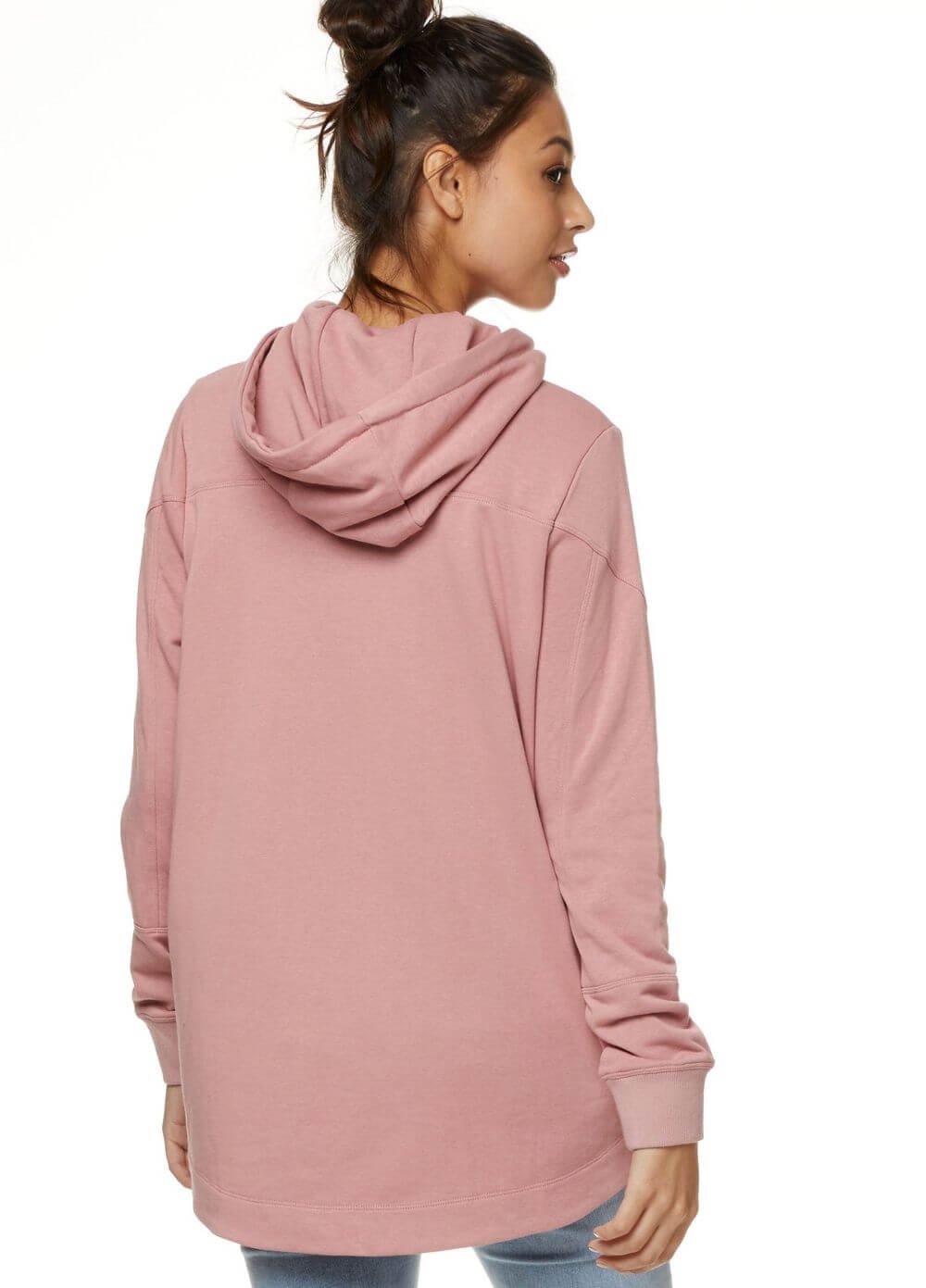 Bae - Softer Side Zip Maternity Hoodie in Pomegranate | Queen Bee