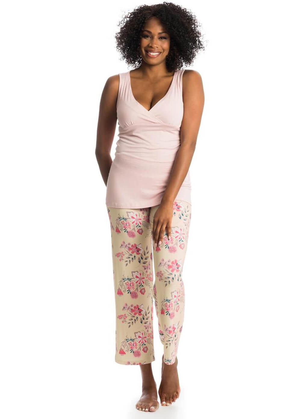 Analise Mommy & Me PJ Gift Set in Wild Flower | Queen Bee