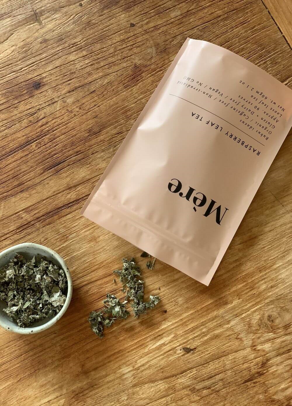 Mere Botanicals - Organic Raspberry Leaf Tea | Queen Bee