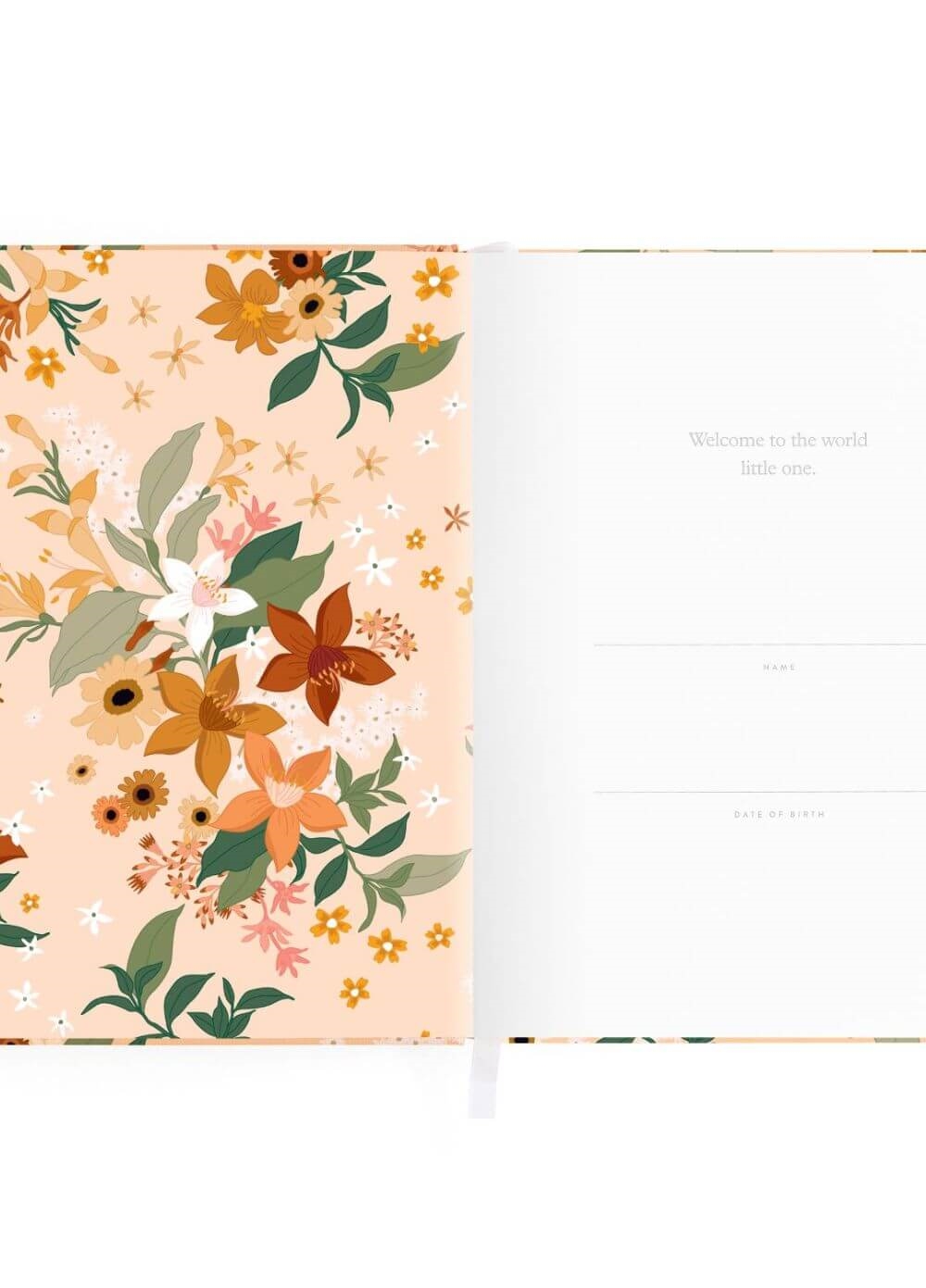 Fox & Fallow - Baby Book in Floral | Queen Bee