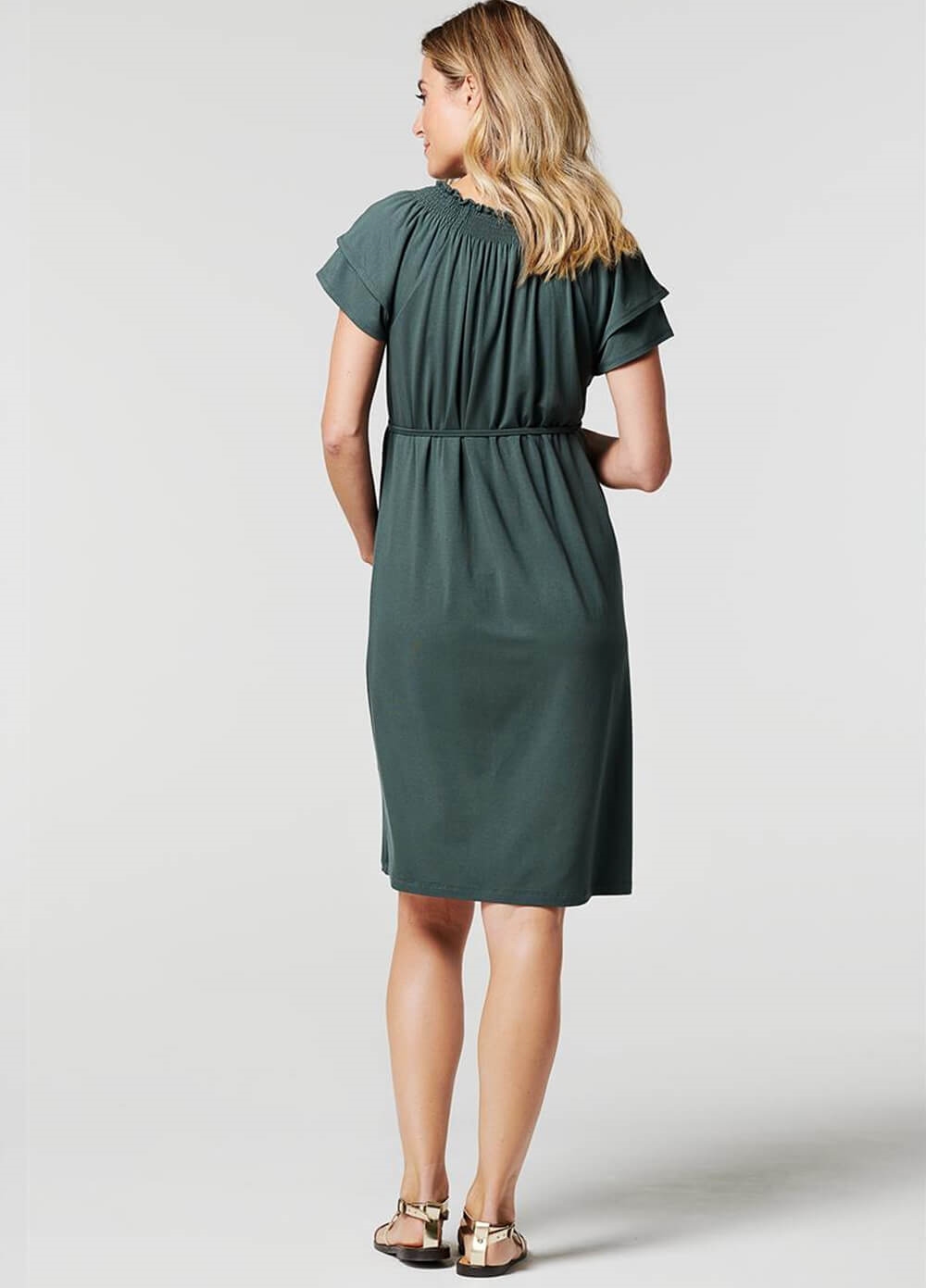 Noppies - Eagle Smocked Neckline Maternity Dress | Queen Bee