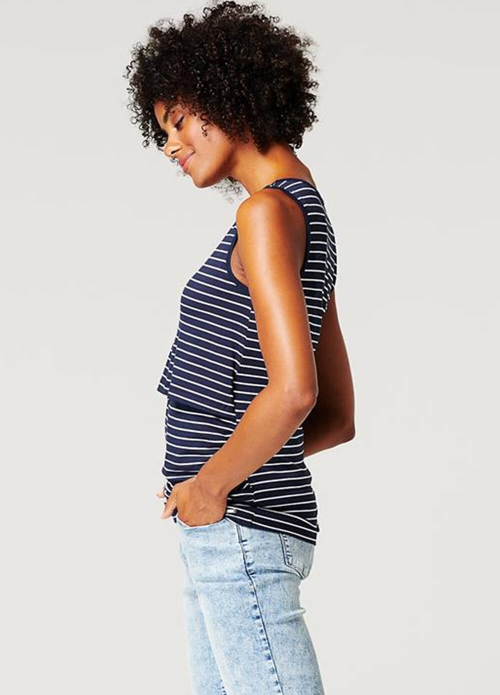 Esprit - Night Sky Maternity Nursing Tank Top | Queen Bee