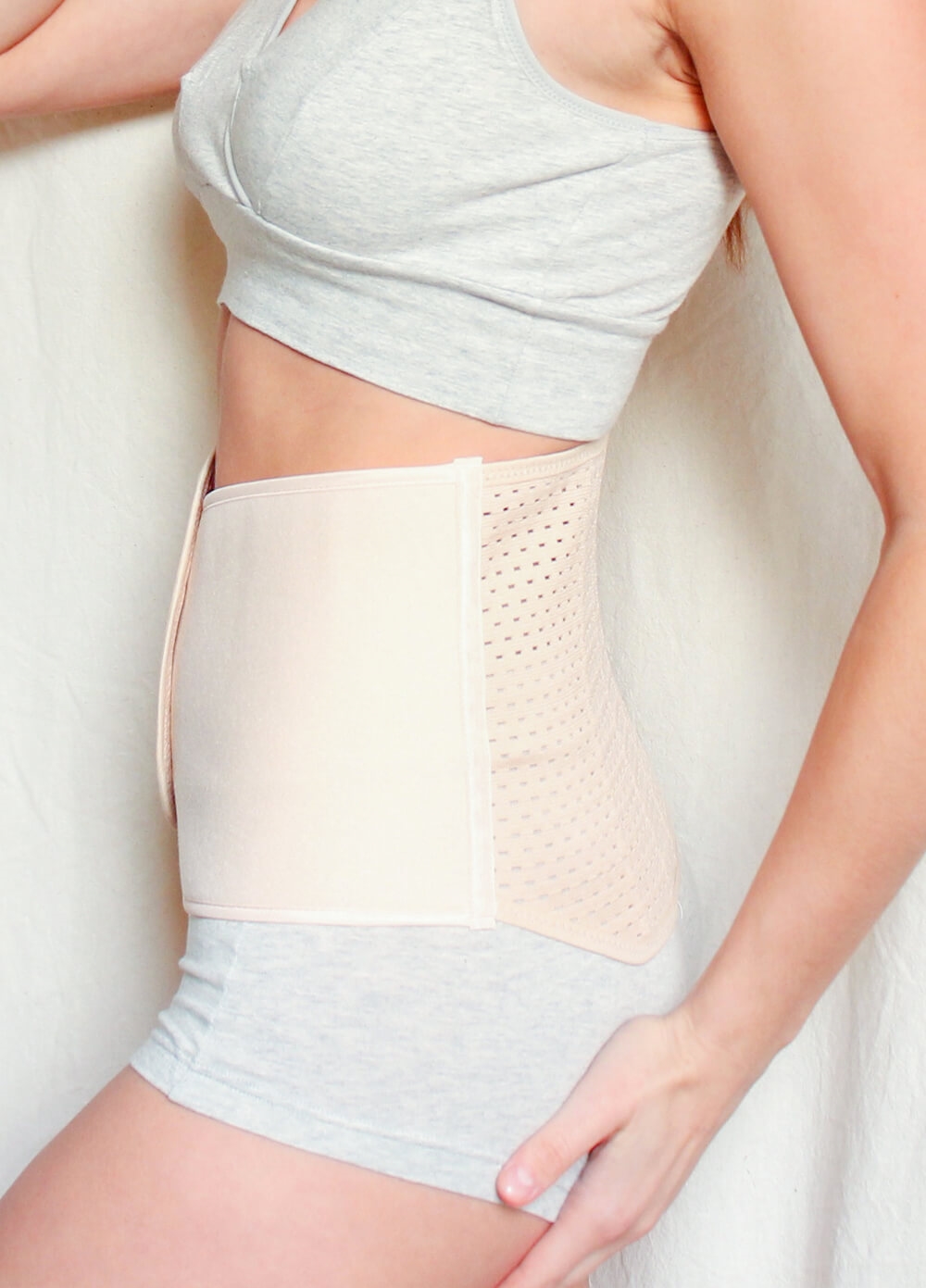 Queen Bee - Cooling Perforated Post-Pregnancy Belly Wrap