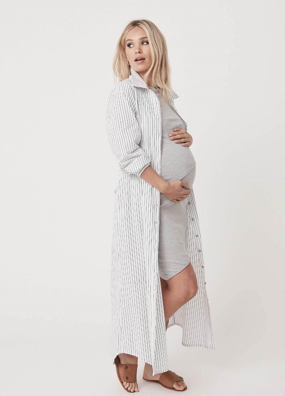 Legoe - Beach Maternity Nursing Shirt-Dress | Queen Bee