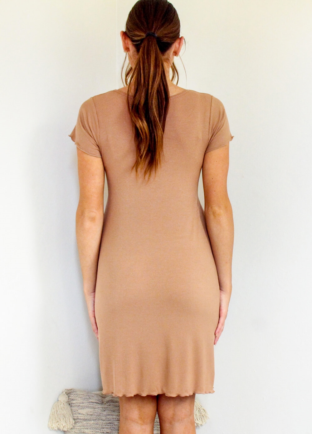 Lait & Co - Jules Be With You Nursing Lounge Dress in Sepia