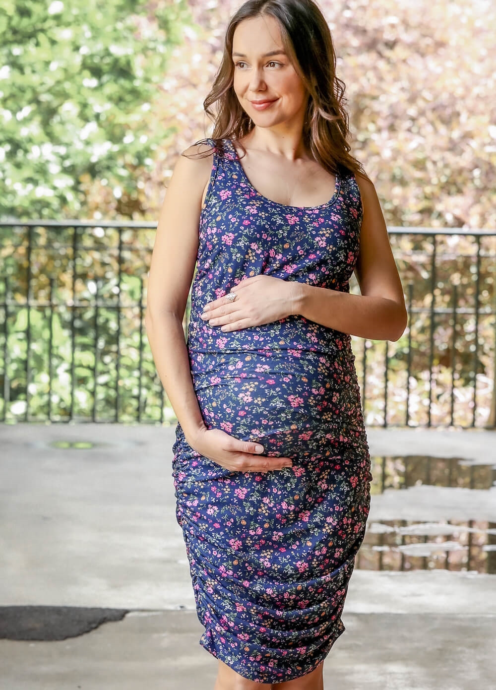 Floressa - Bluebelle Maternity Nursing Tank Dress | Queen Bee