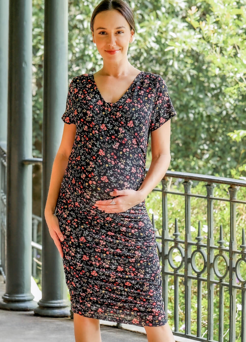 Floressa - Veronica Maternity Nursing Dress | Queen Bee