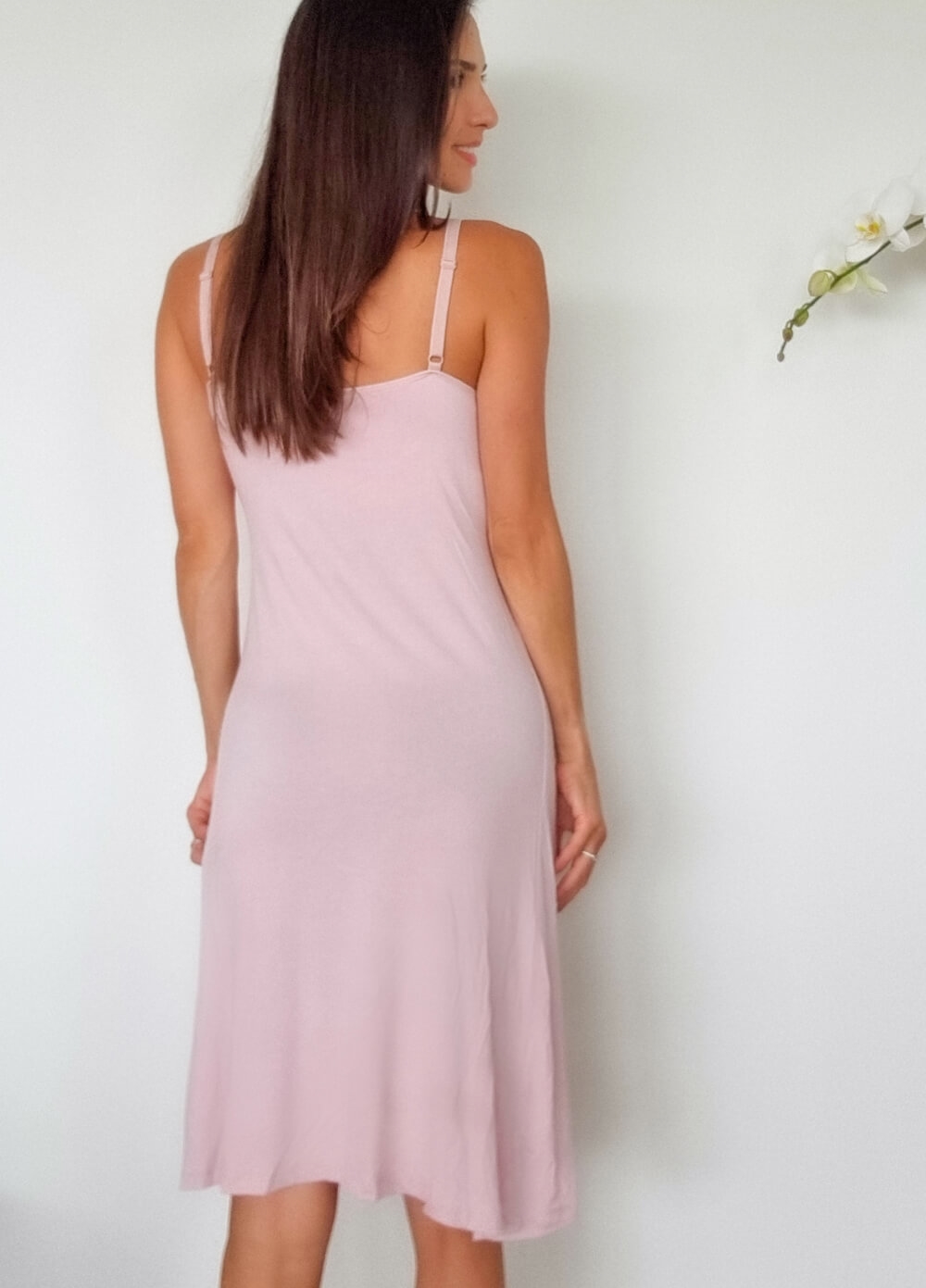 Lait & Co - Celeste Maternity Nursing Slip in Pink | Queen Bee