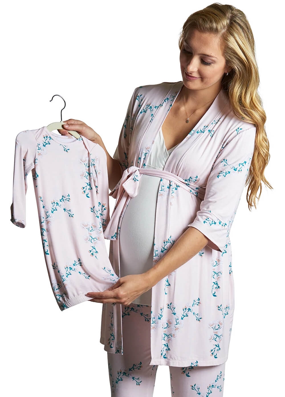 Analise Mommy & Me PJ Gift Set in Lily | Queen Bee