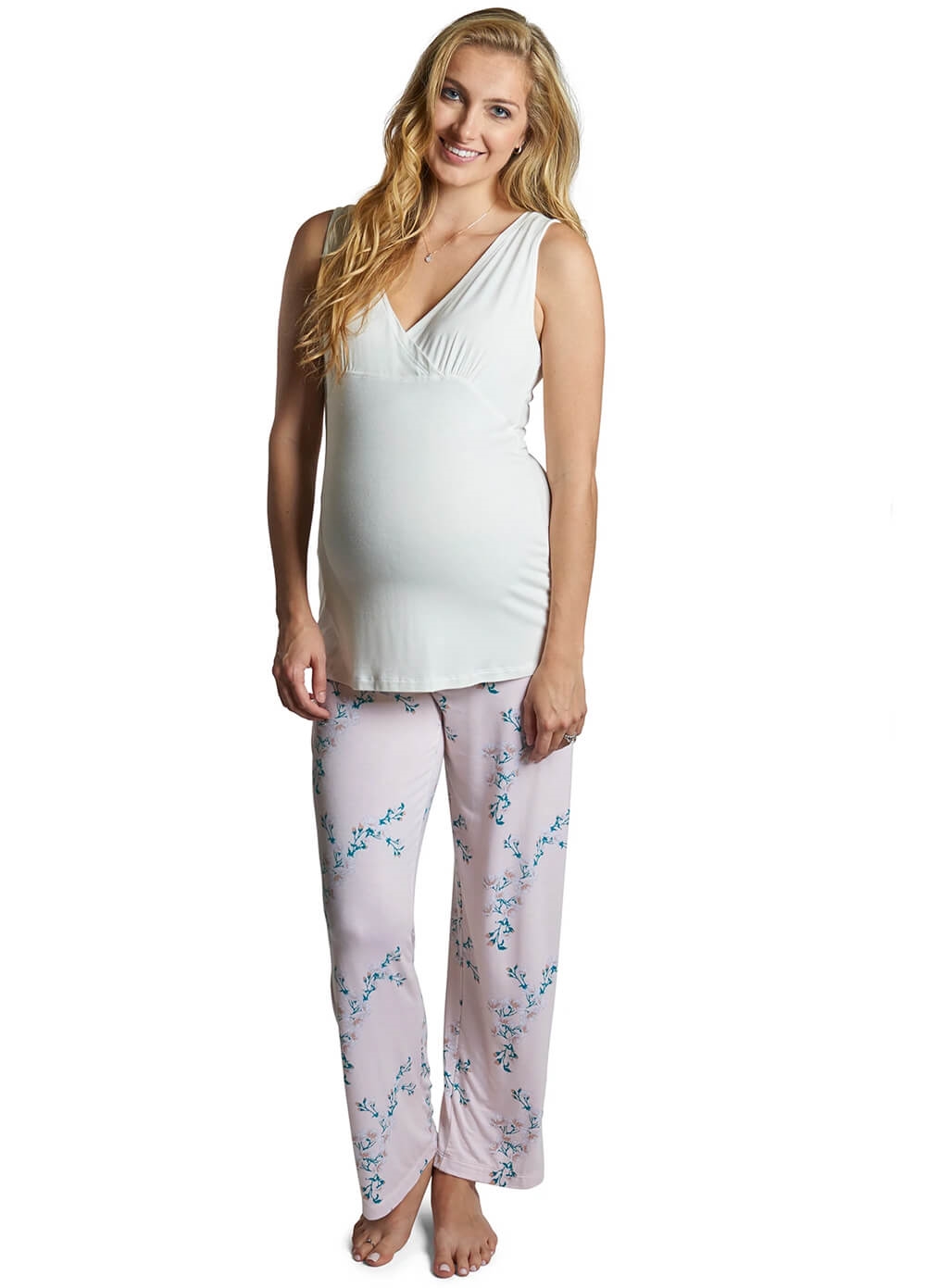 Analise Mommy & Me PJ Gift Set in Lily | Queen Bee