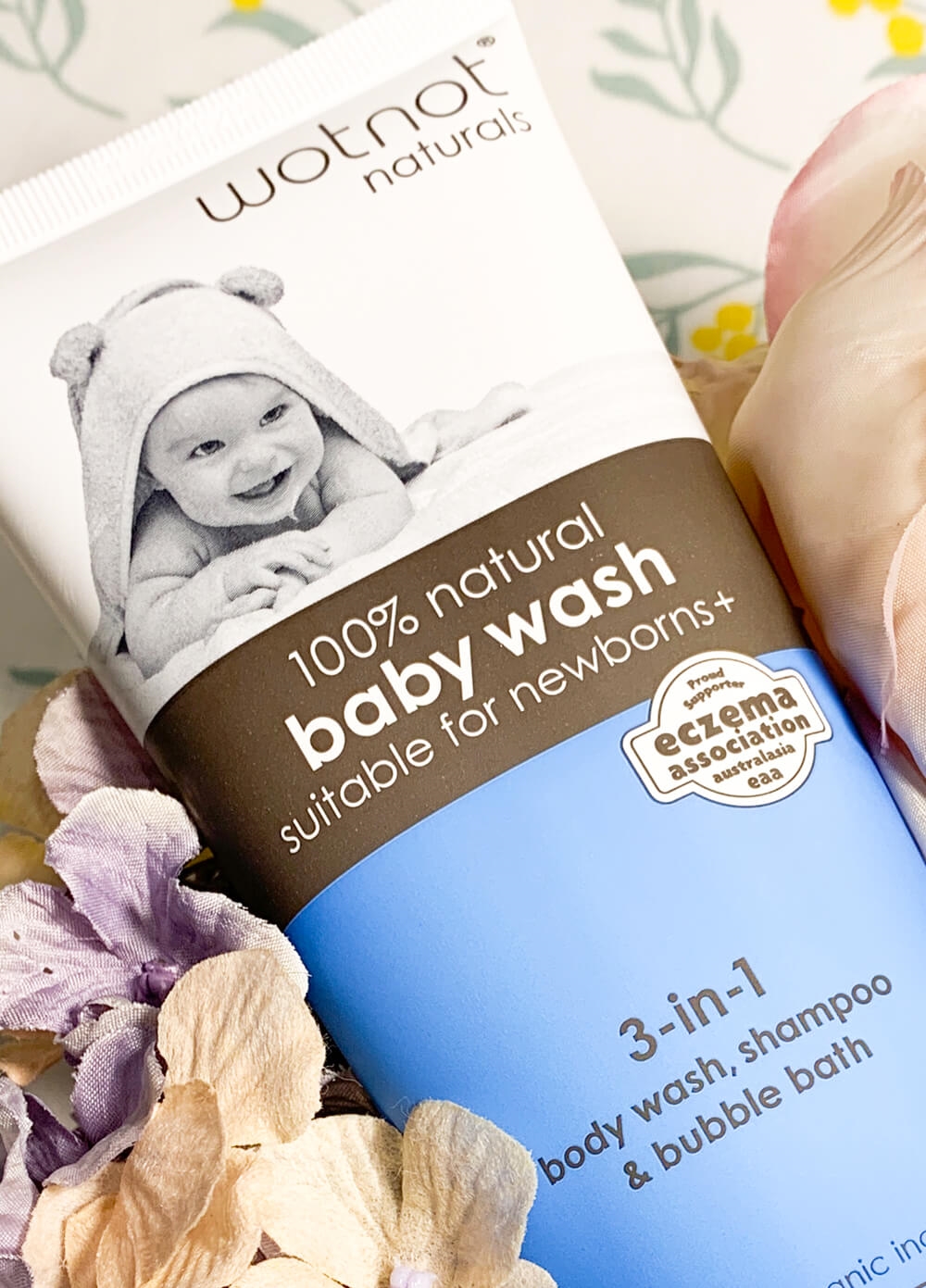 Wotnot - 100% Natural 3-in-1 Baby Wash, Shampoo and Bubble Bath