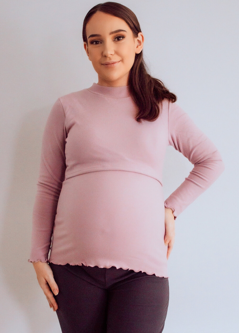 Lait & Co - Genevieve Winter Fleece Maternity Nursing Lounge Set