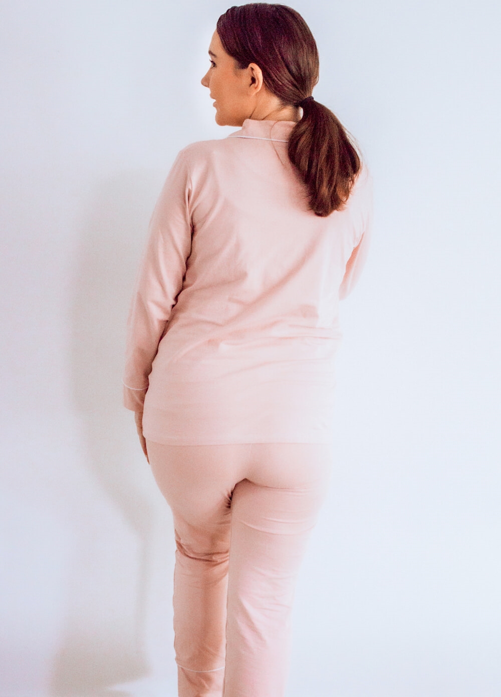Lait & Co - Seraphina Maternity Nursing Pyjama Set in Pink