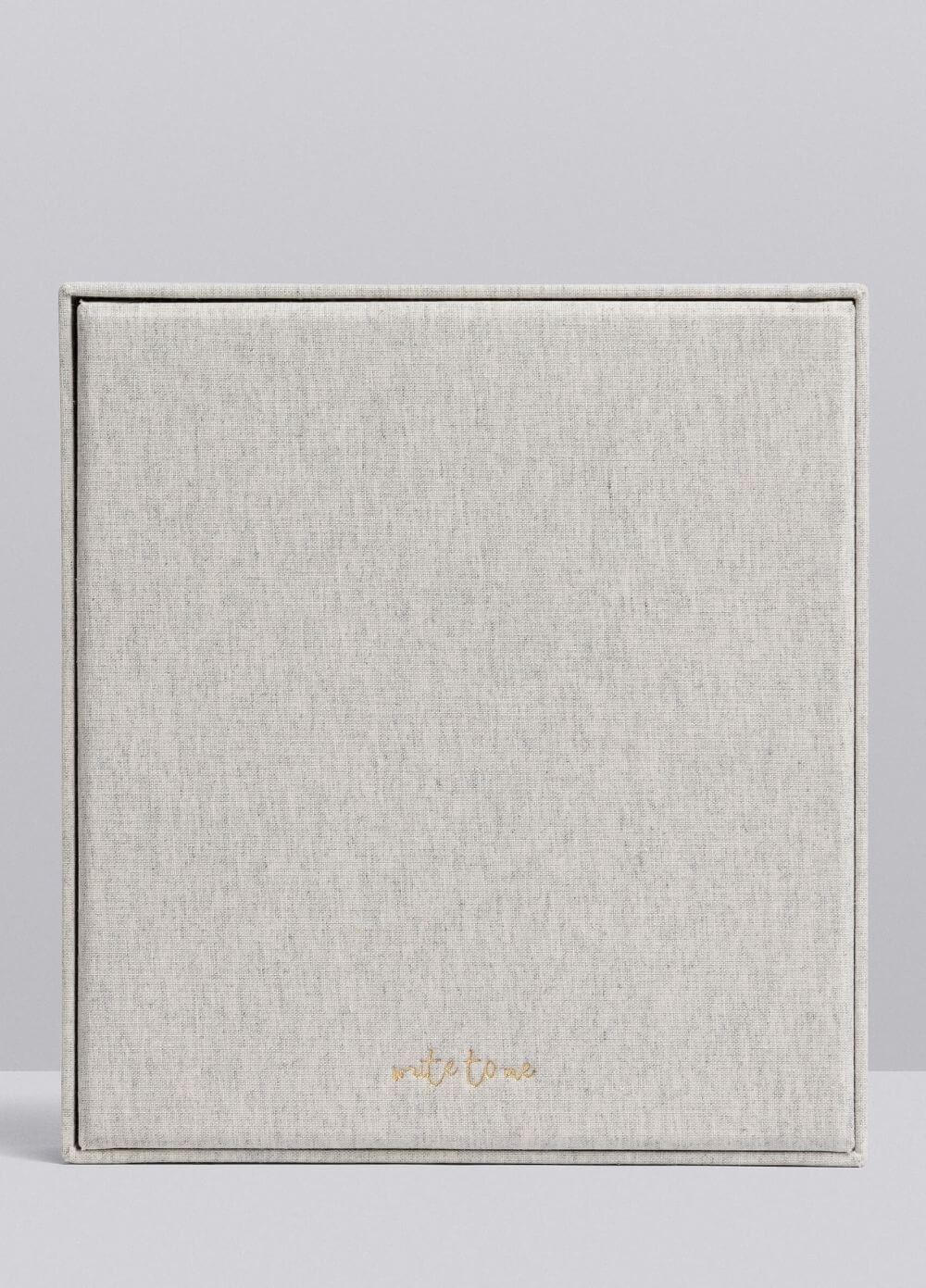 Write to Me - Baby, The First Year Journal in Grey