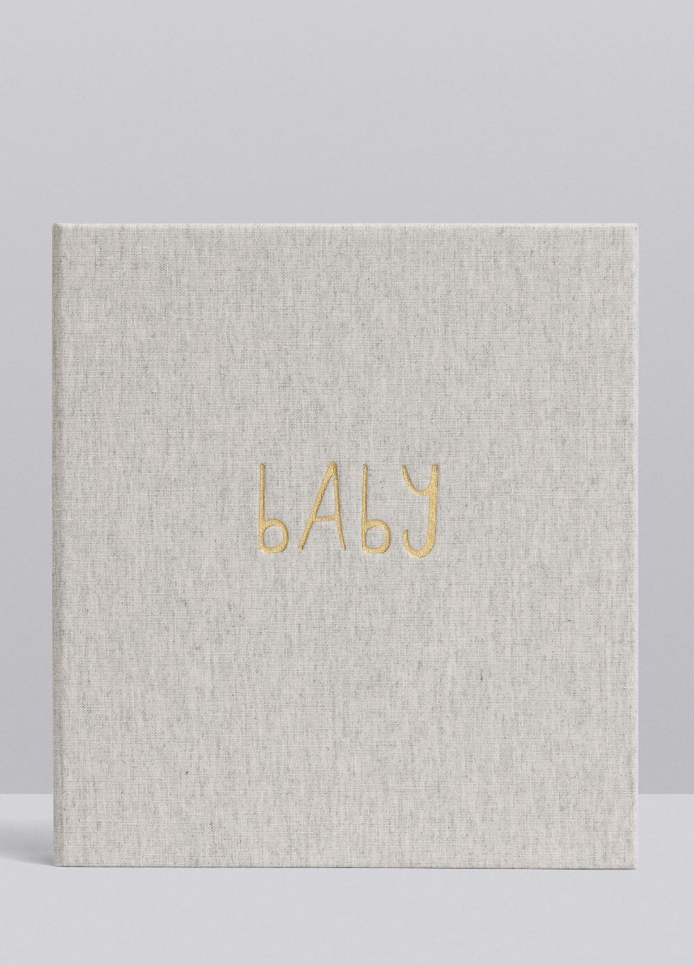 Write to Me - Baby, The First Year Journal in Grey