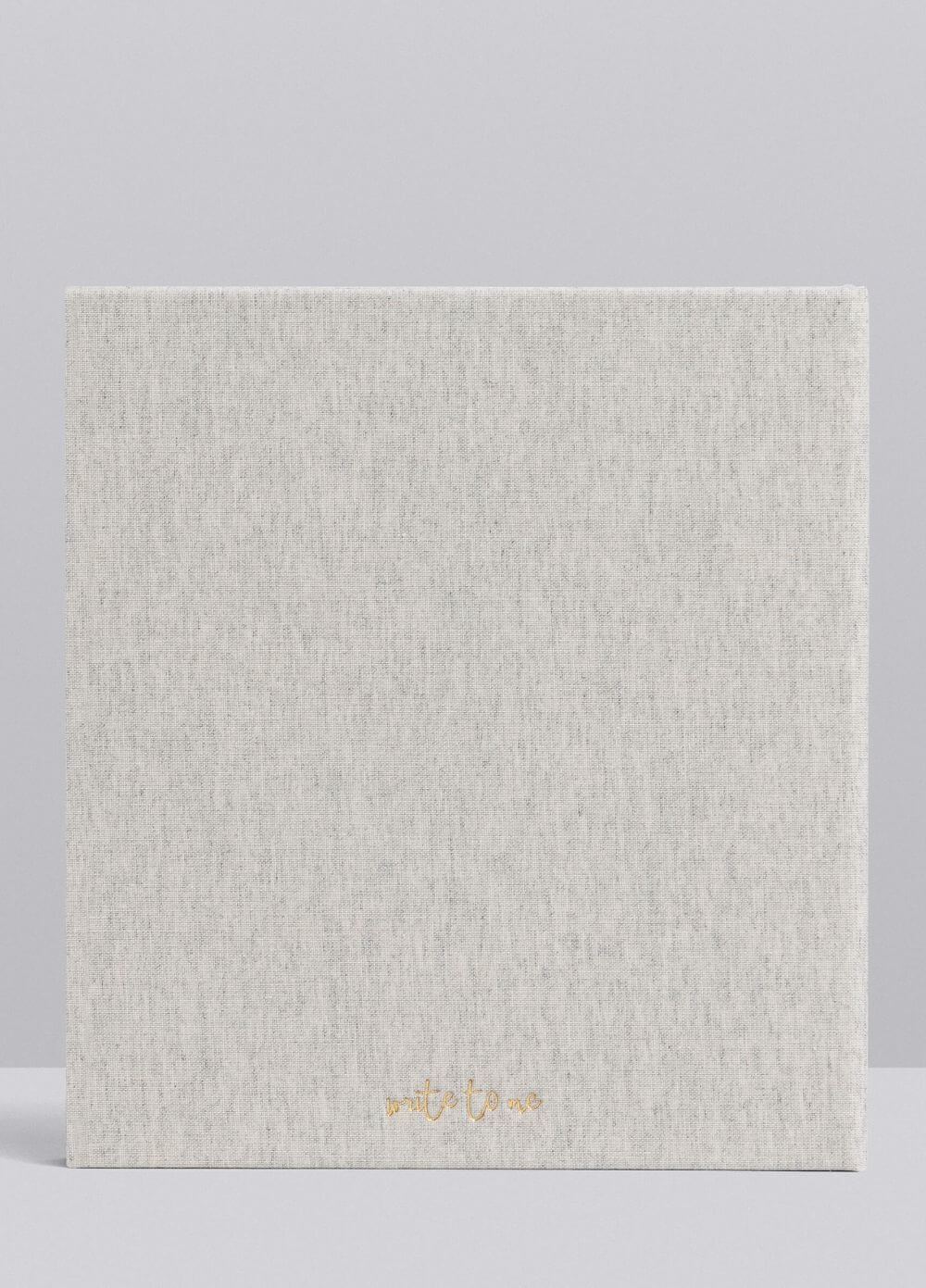 Write to Me - Baby, The First Year Journal in Grey