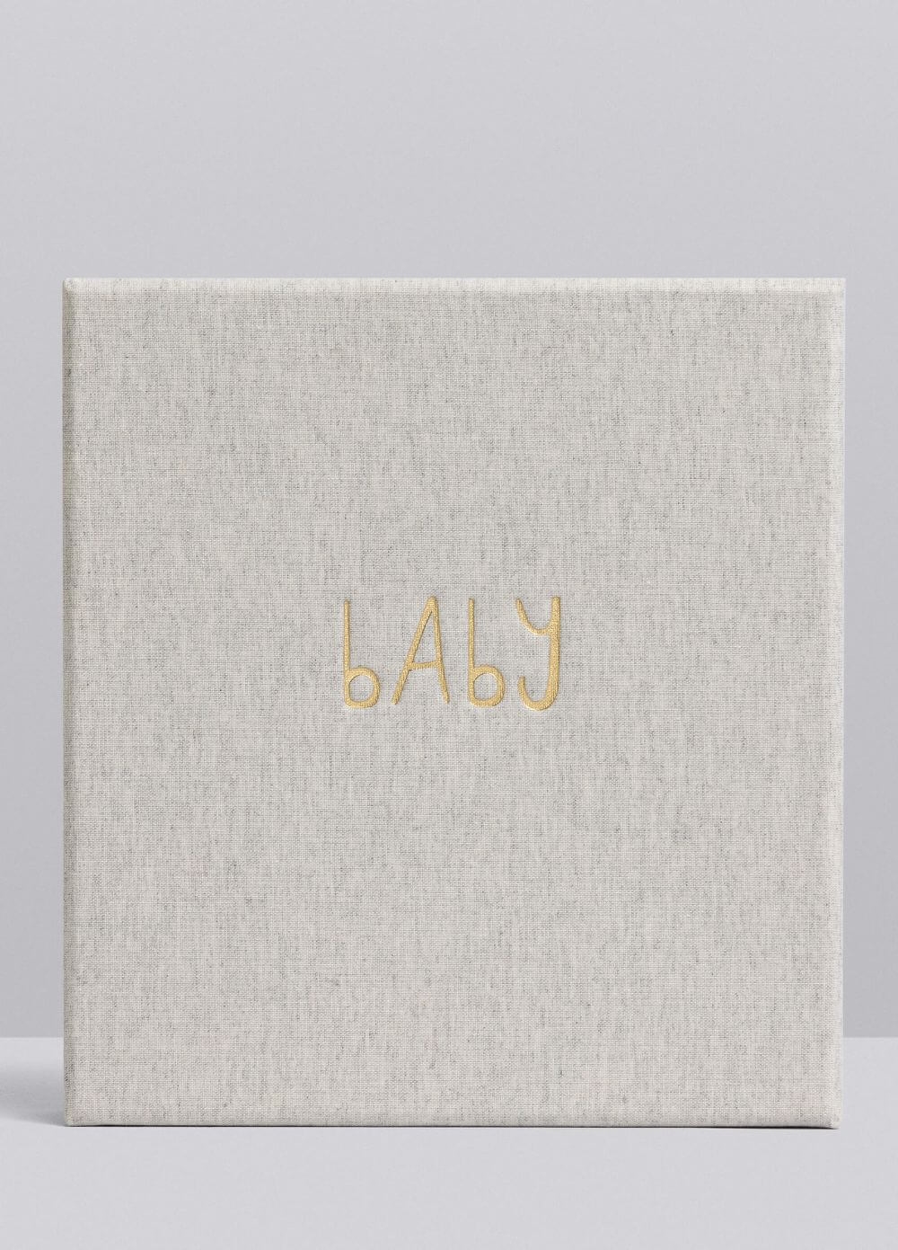 Write to Me - Baby, The First Year Journal in Grey