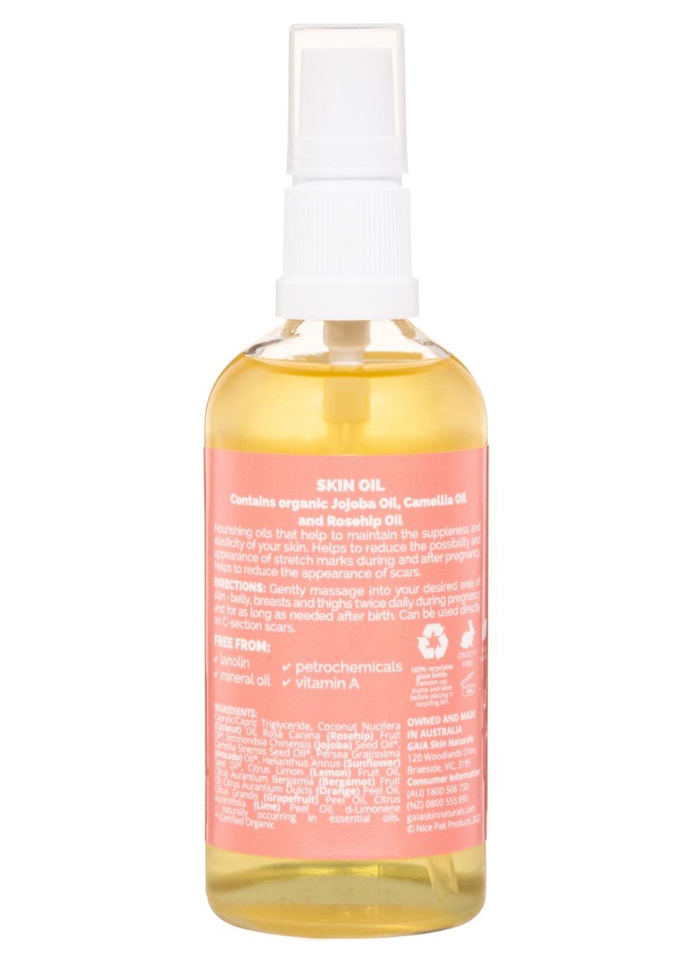 GAIA - Pregnancy Skin Oil for Nourished Skin - Queen Bee