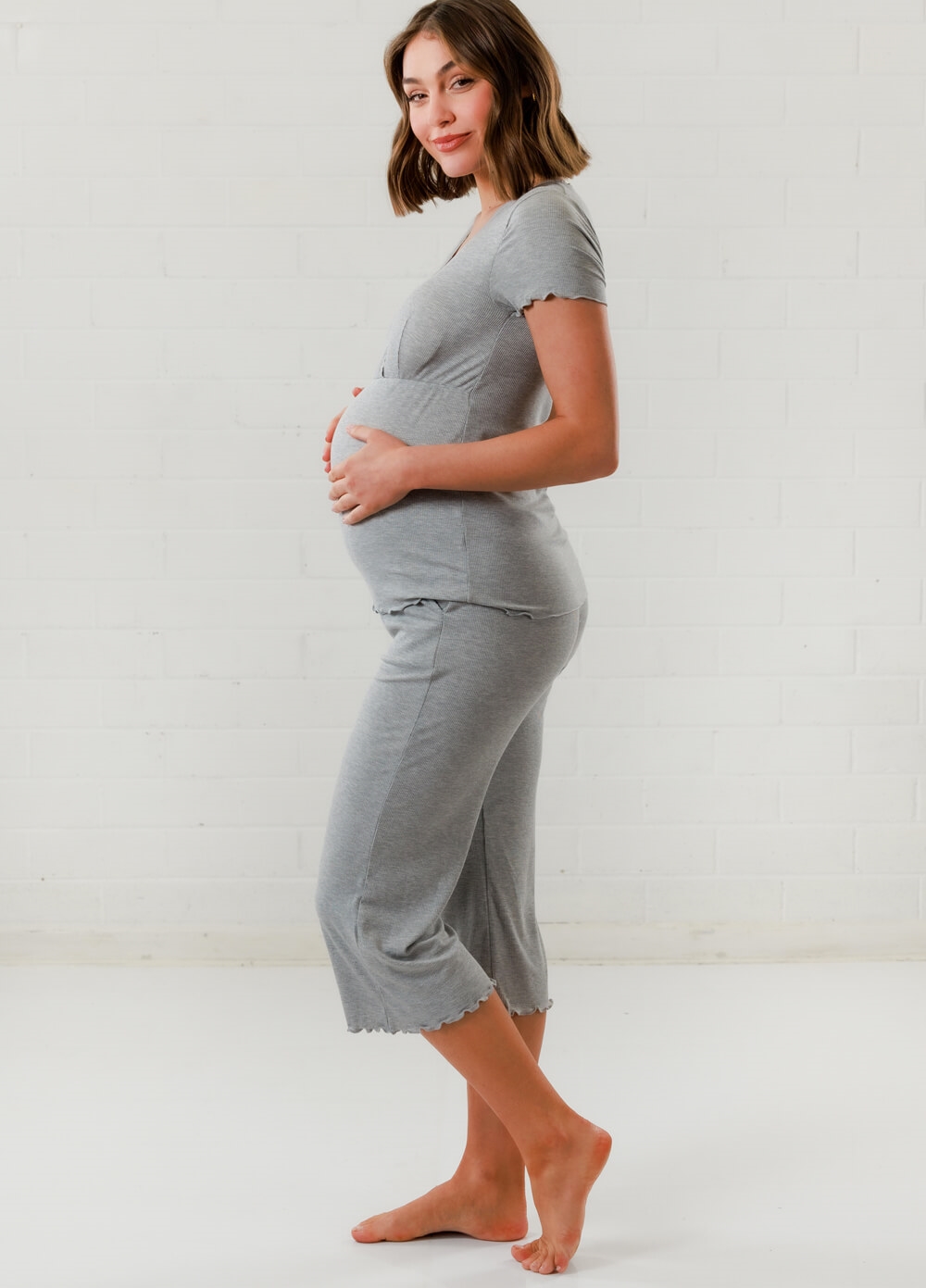 Lait & Co - Oriel New Mama Hospital Lounge Set in Grey