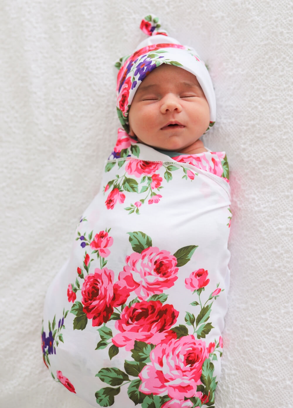 Welcome Baby - Treasure Pregnancy Robe & Swaddle Set | Rose Dream