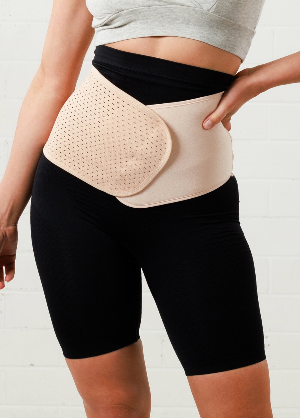 Queen Bee - Cooling Perforated Post-Pregnancy Belly Wrap