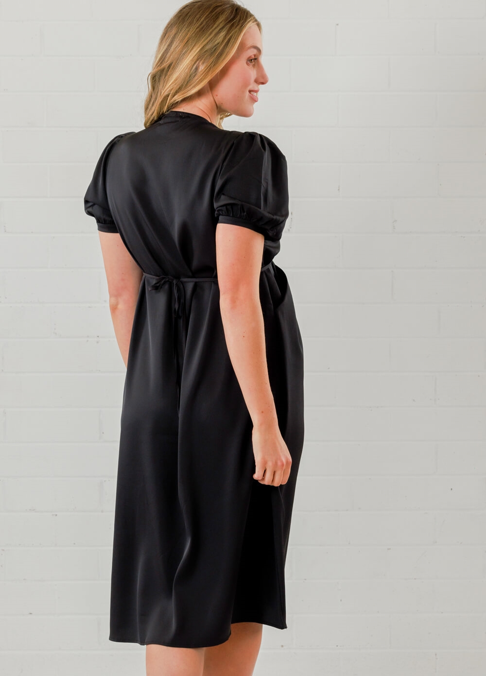 Lait & Co - Anna-Elea Maternity Cocktail Party Dress in Black