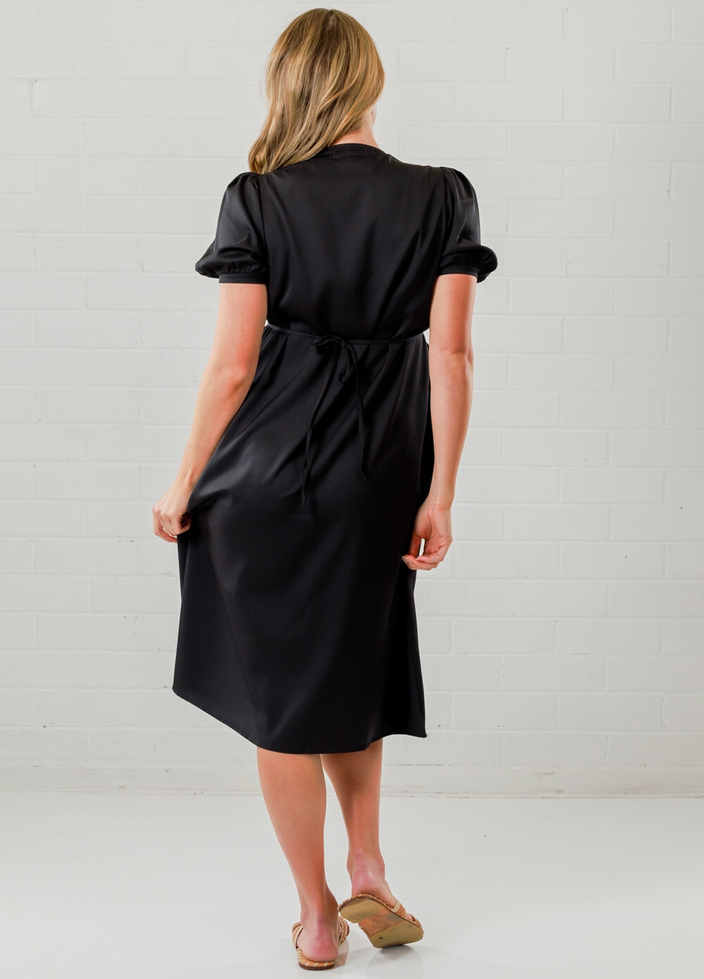 Lait & Co - Anna-Elea Maternity Cocktail Party Dress in Black