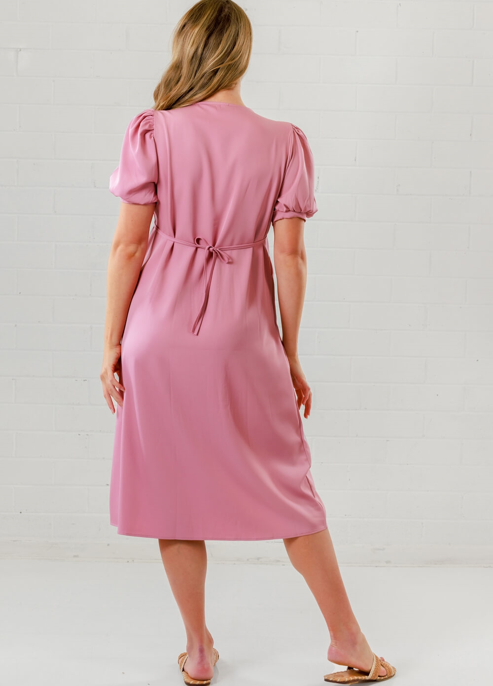 Lait & Co - Anna-Elea Maternity Cocktail Dress in Pink