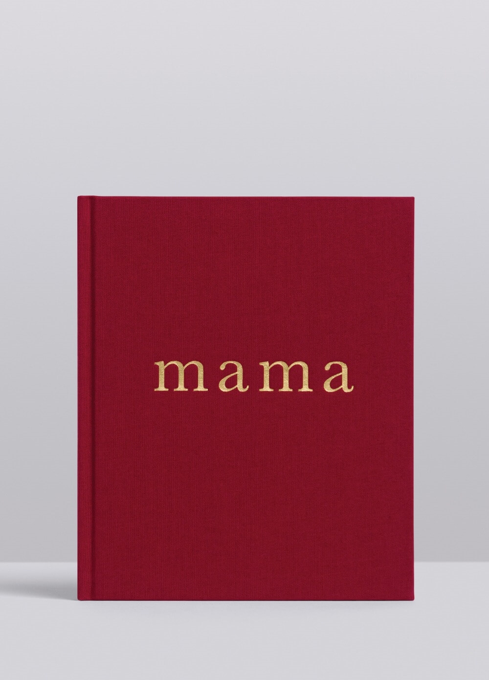 Mama Journal (Tell me about it) in Maroon by Write to Me