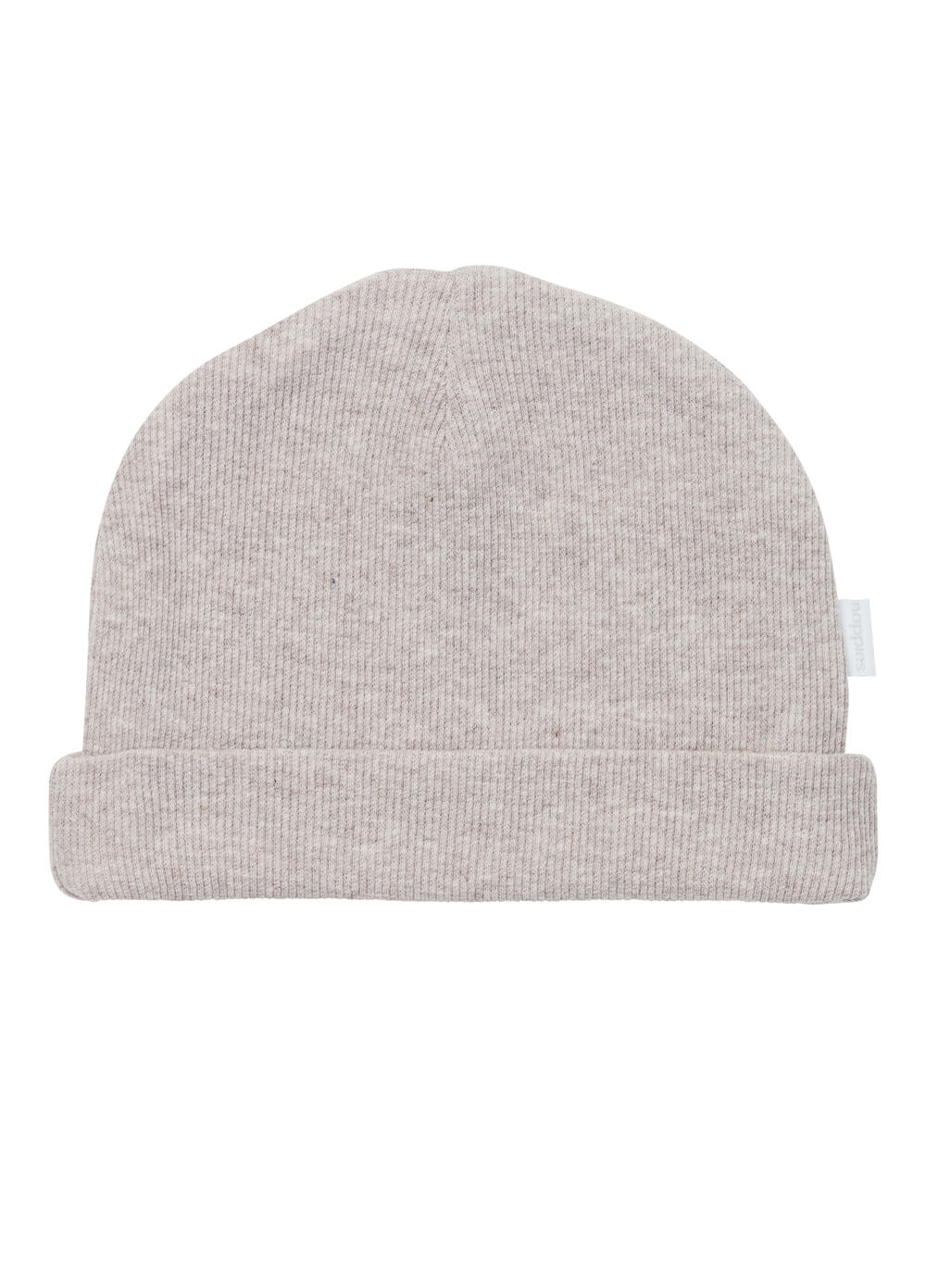 Nevel Organic Cotton Newborn Beanie in Taupe by Noppies Baby