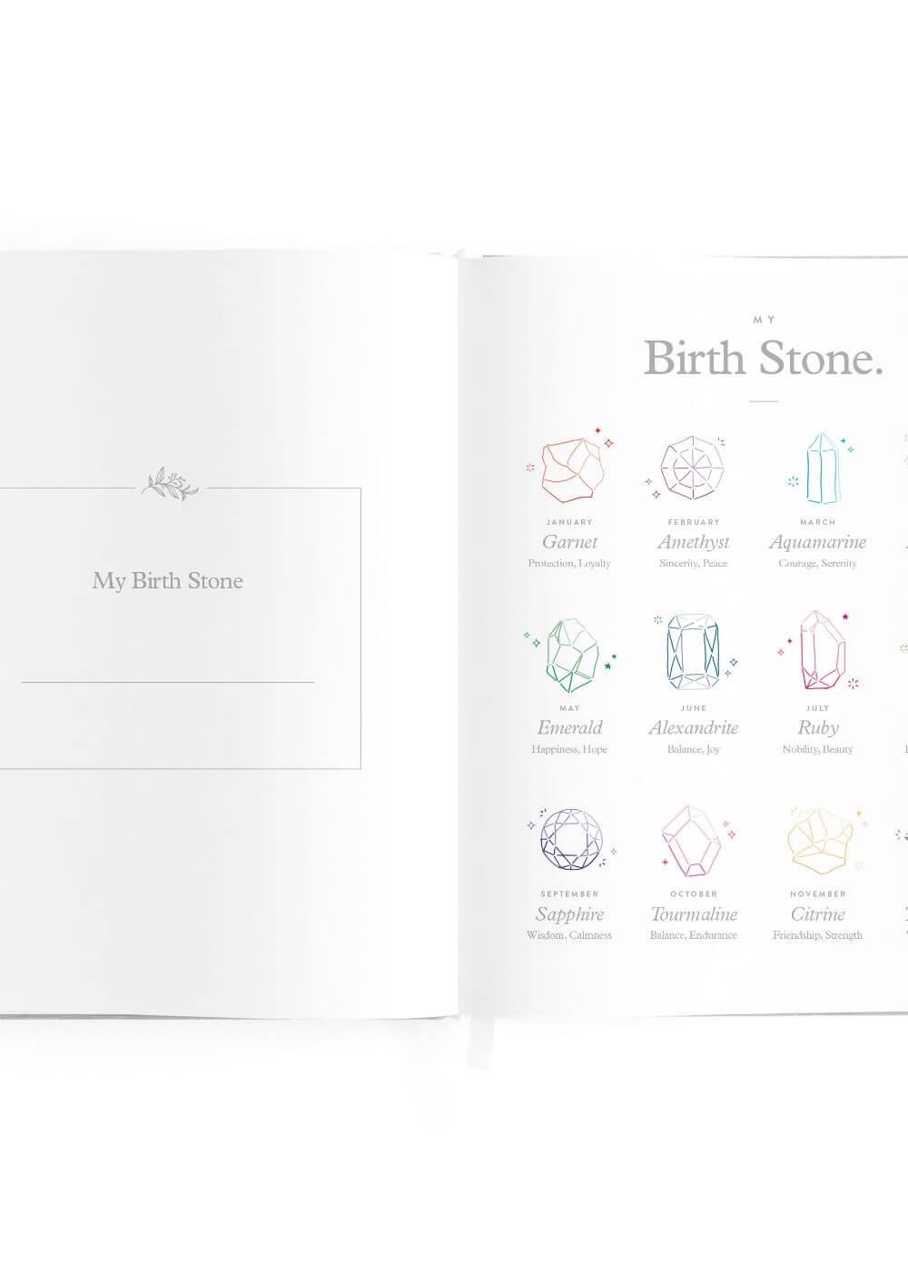 Fox & Fallow - Baby Book for Girls in Natural | Queen Bee
