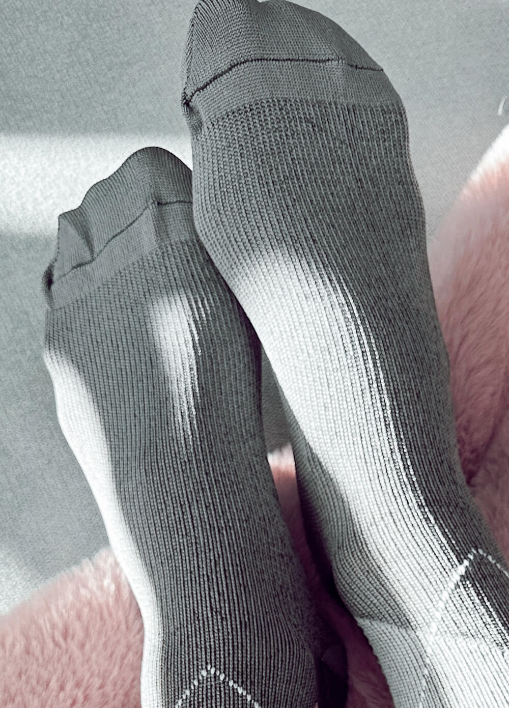 Mama Sox - Excite Maternity Compression Socks in Grey Argyle