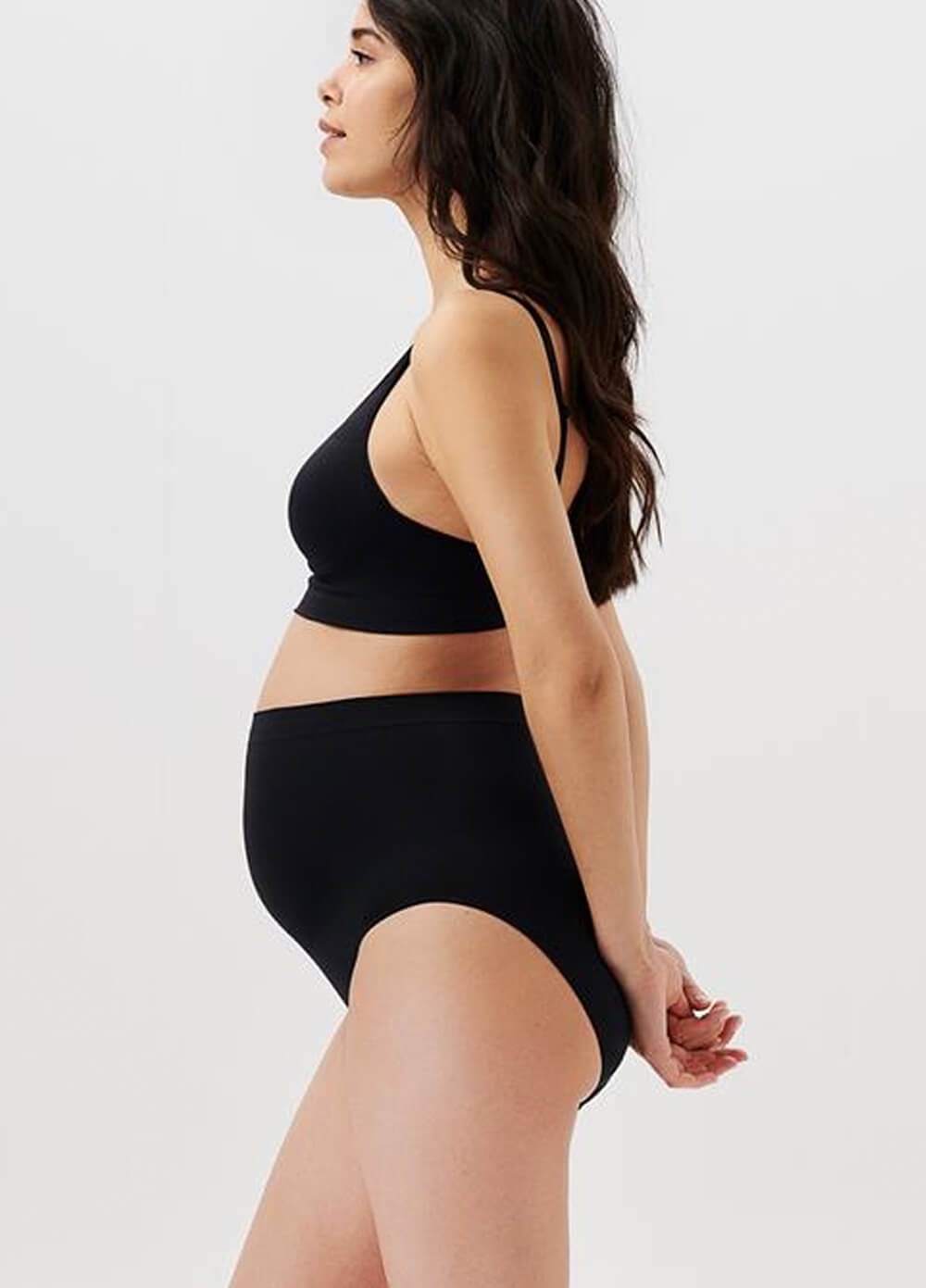 Seamless Over Belly Maternity Briefs by Noppies