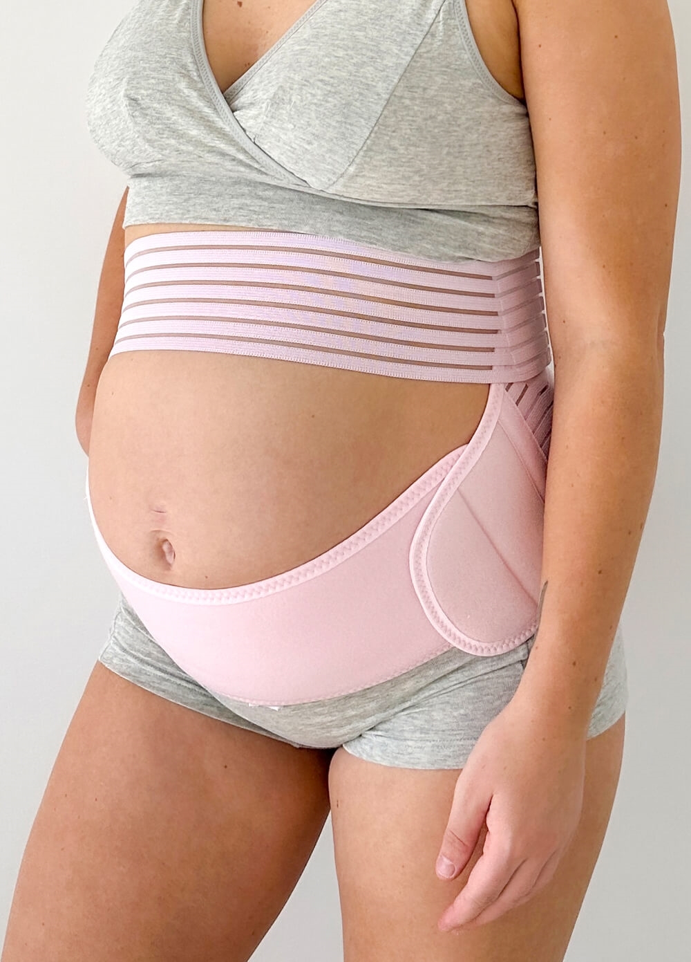 Dutton 3pc Pregnancy & Postpartum Belly Belt Cradle in Pink