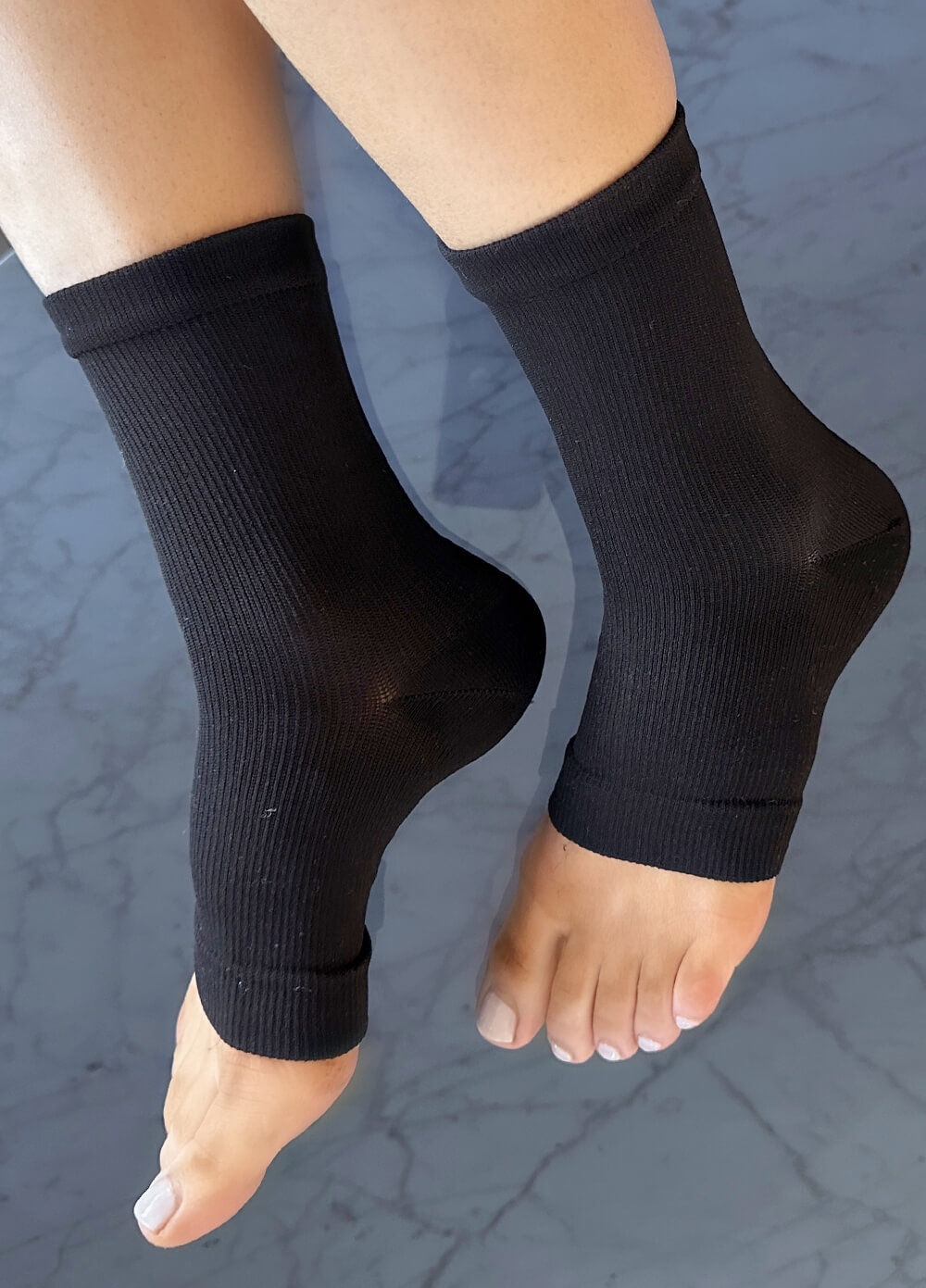 Mama Sox - Saviour Ankle Sleeve Maternity Compression Sock | Black