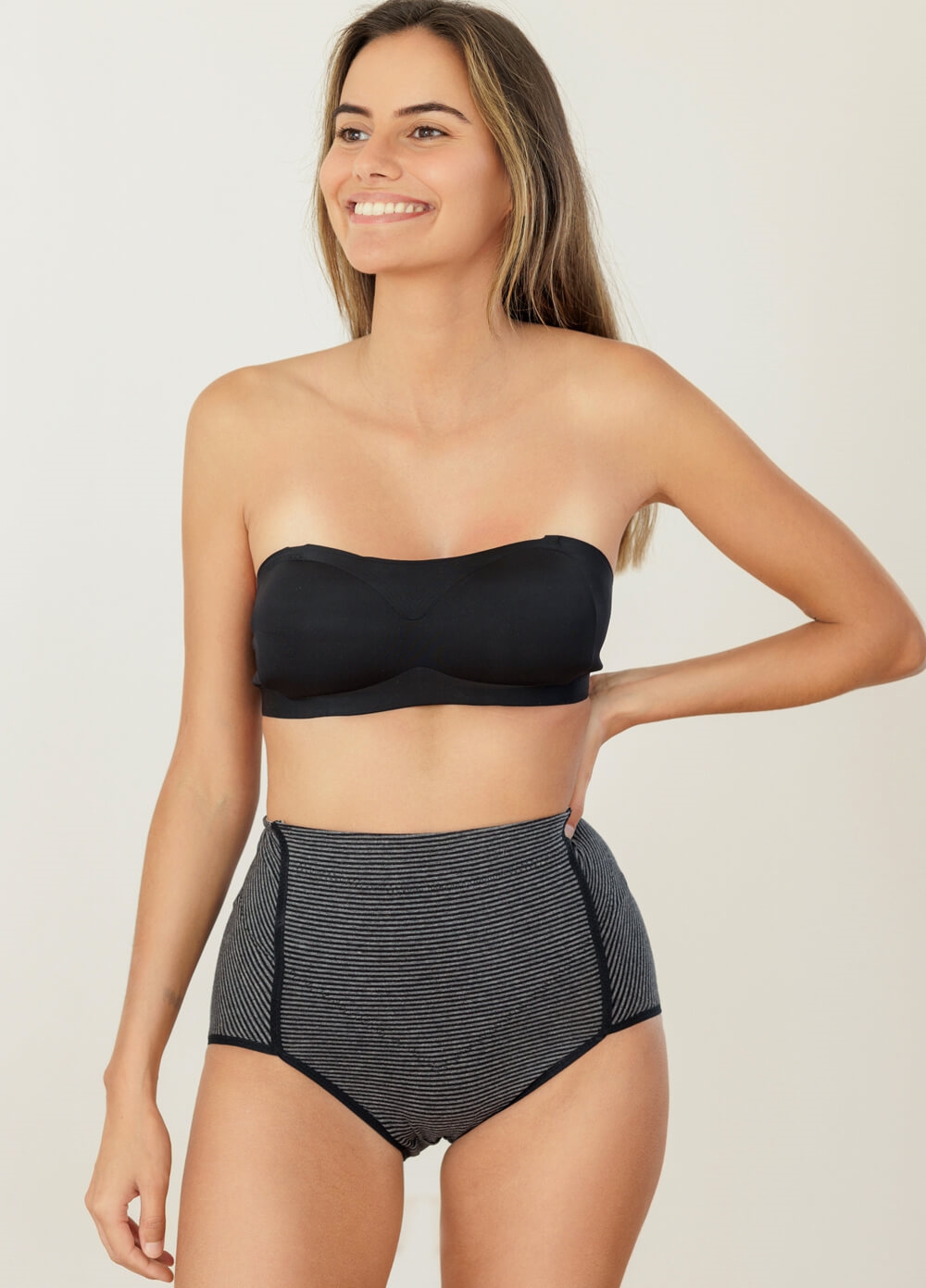 Latasha Maternity Strapless Bra in Black | Queen Bee