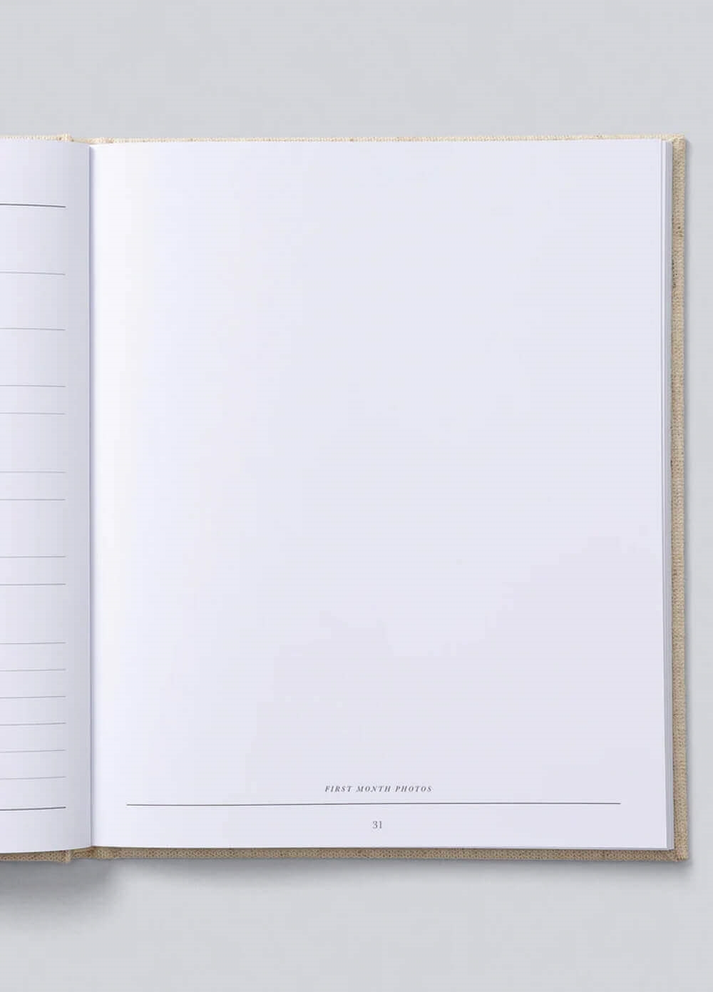 Write to Me - First Year of You Baby Journal in Seafoam | Queen Bee