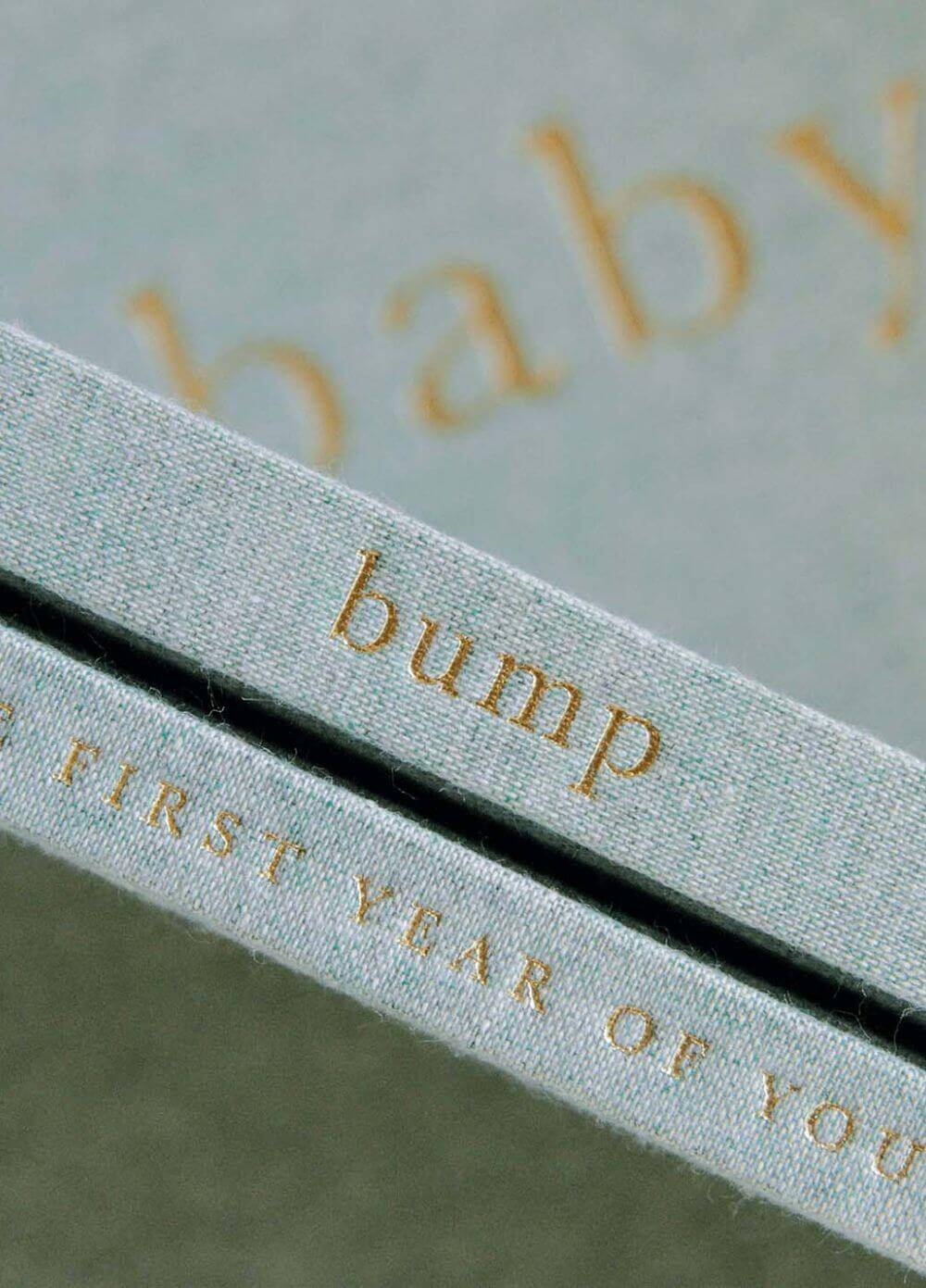 Write to Me - First Year of You Baby Journal in Seafoam | Queen Bee