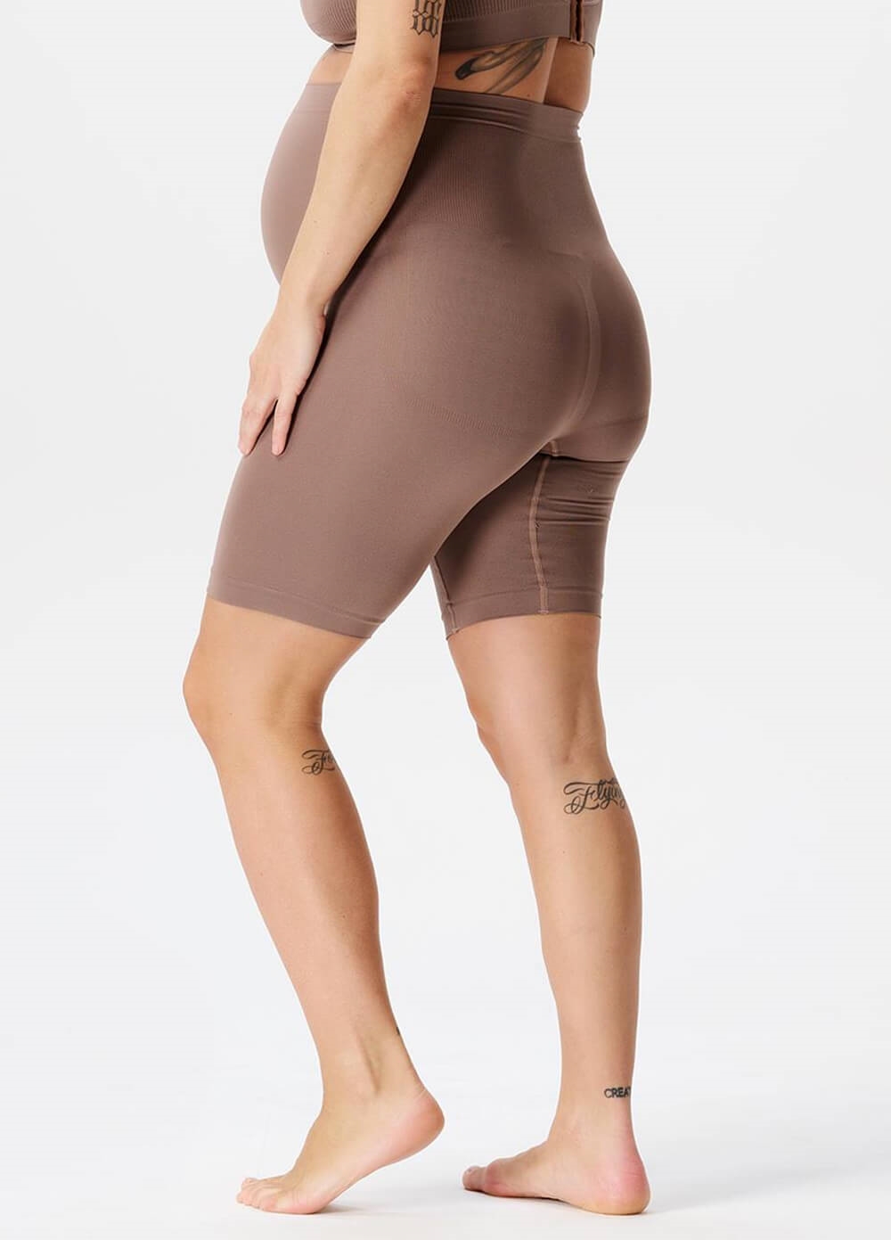 Noppies - Niru Seamless Long Shorts in Deep Taupe