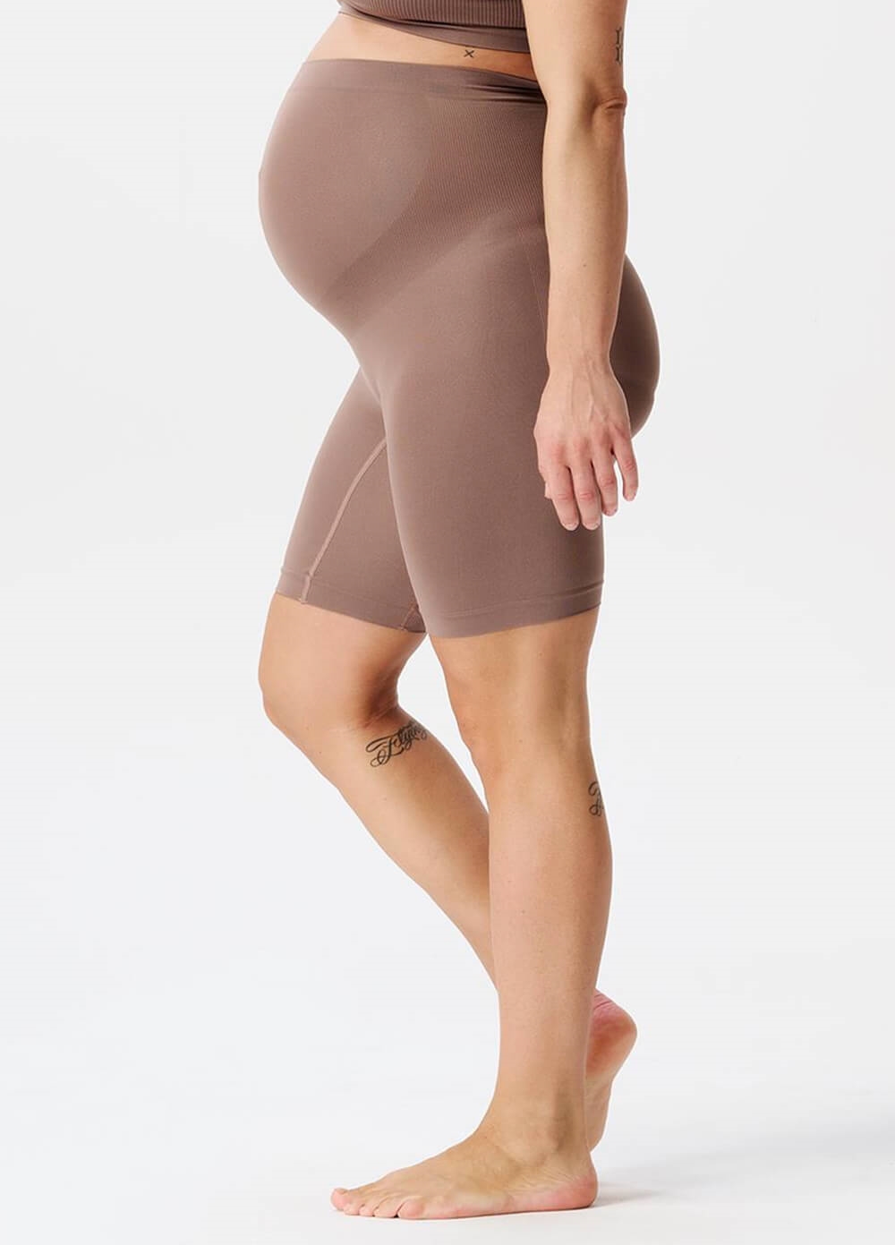 Noppies - Niru Seamless Long Shorts in Deep Taupe