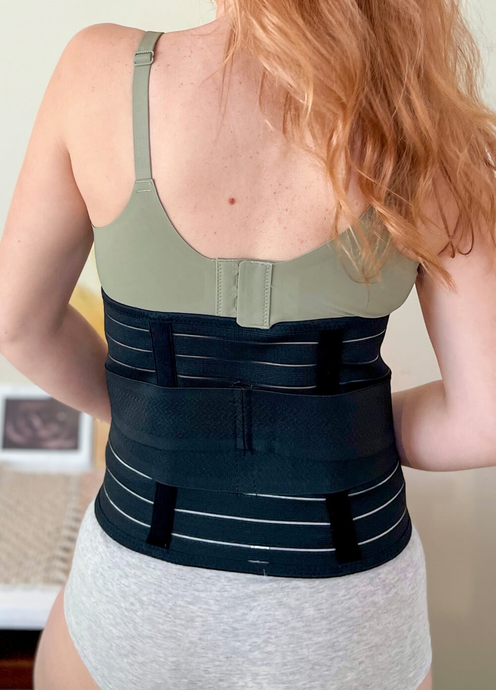Soren Postpartum Support Belt in Black | Queen Bee