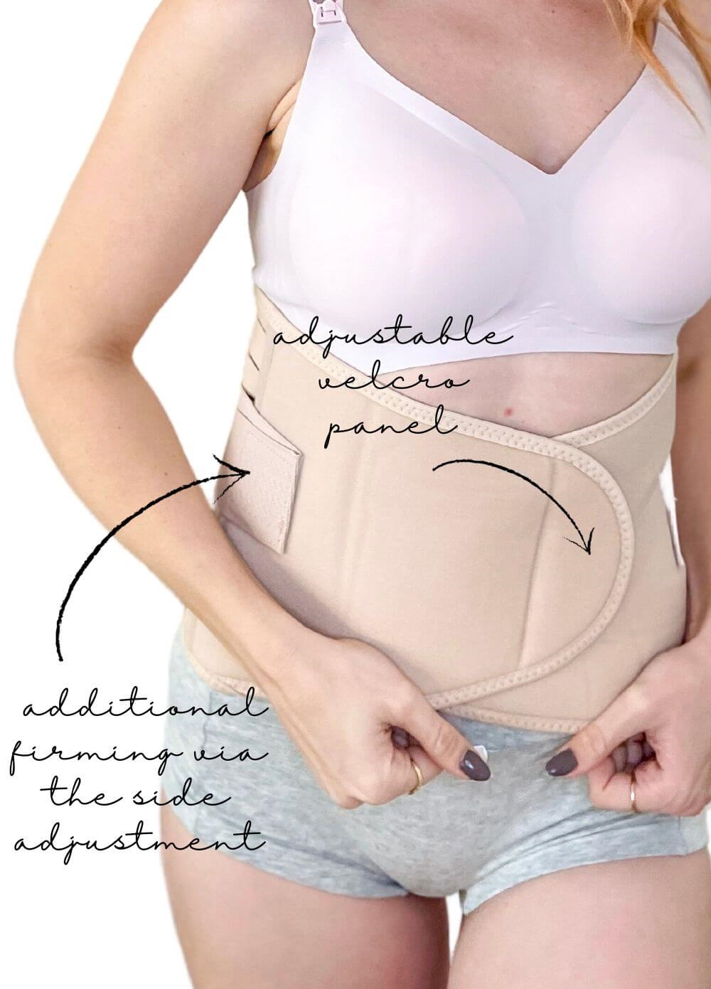 Soren Postpartum Support Belt in Nude | Queen Bee